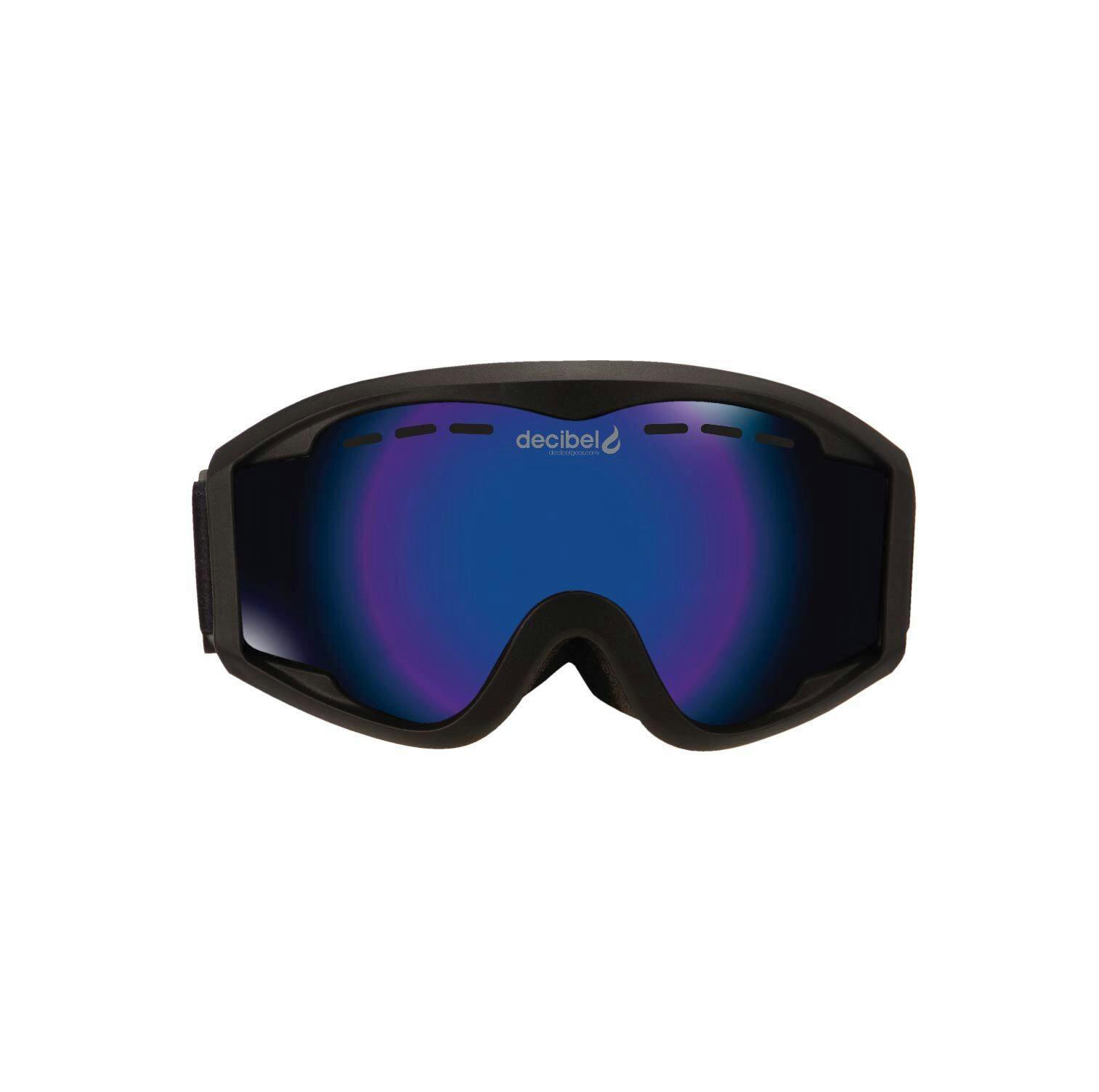 Decibel Freeride Men's/Women's Ski/Snowboard Goggles, Anti-Fog Lens & UV Protection