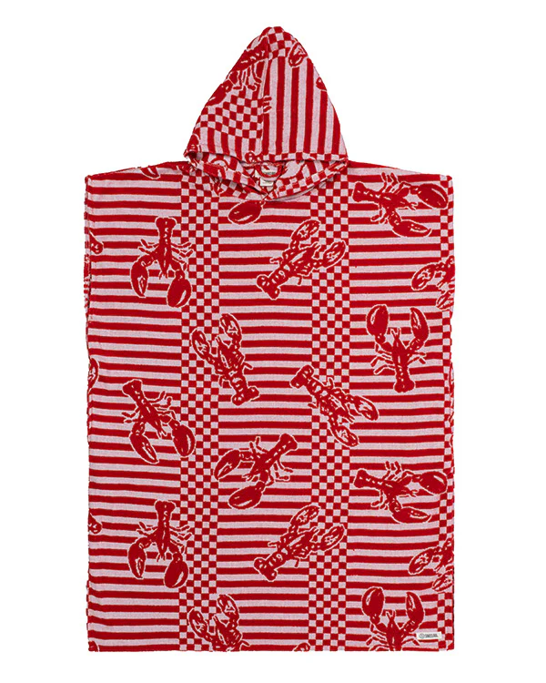 Lobster Hooded Poncho