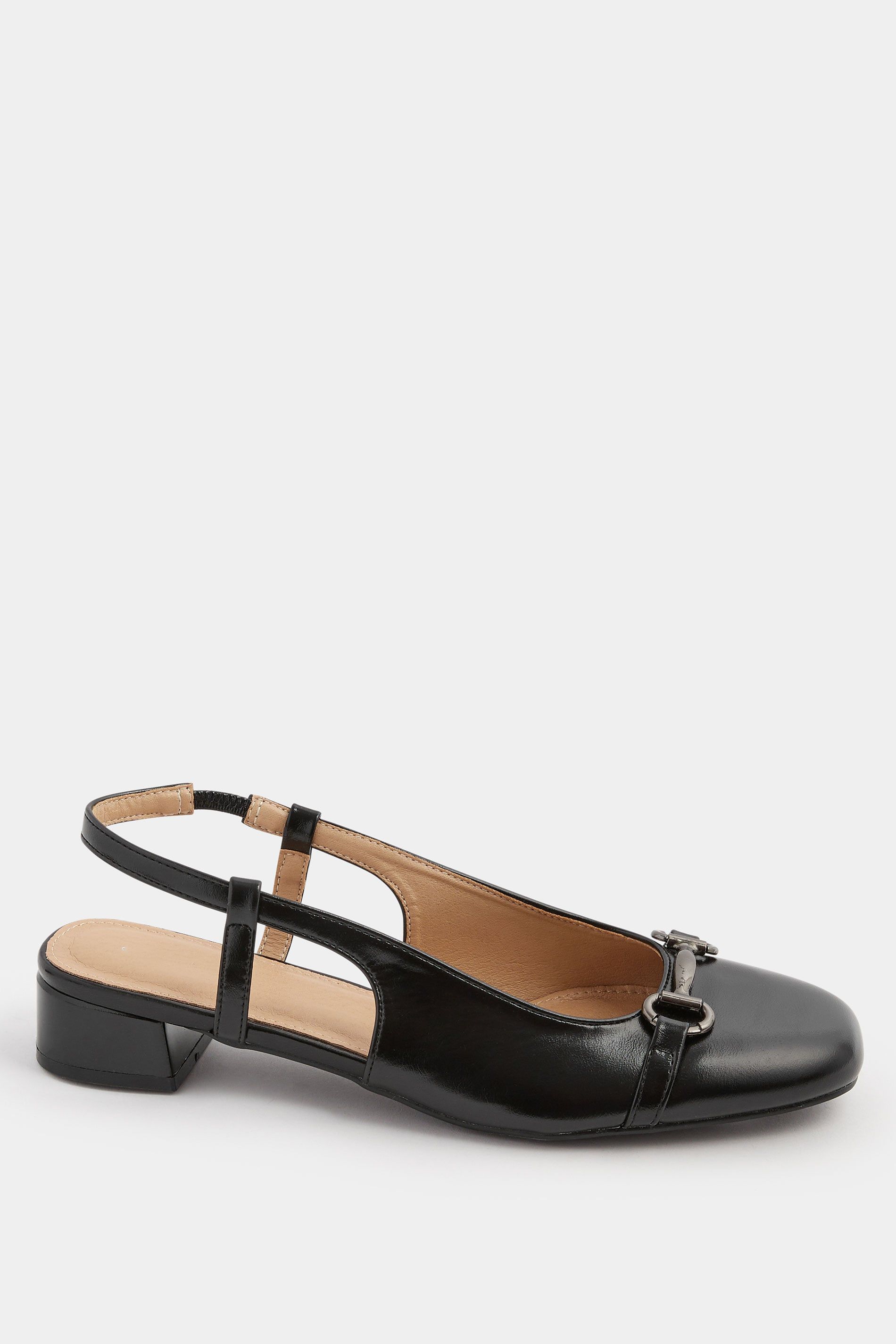 Long Tall Sally Snaffle Slingback Heel In Standard Fit