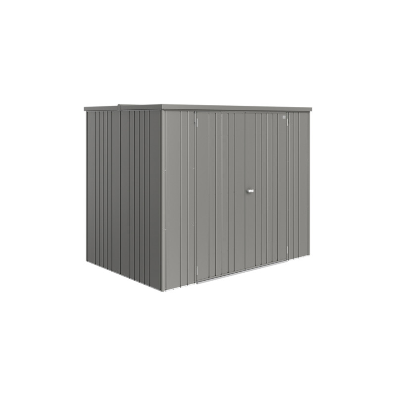 Armoire à outils gris métallisé 2,28 x 1,55 x 1,84 m BIOHORT