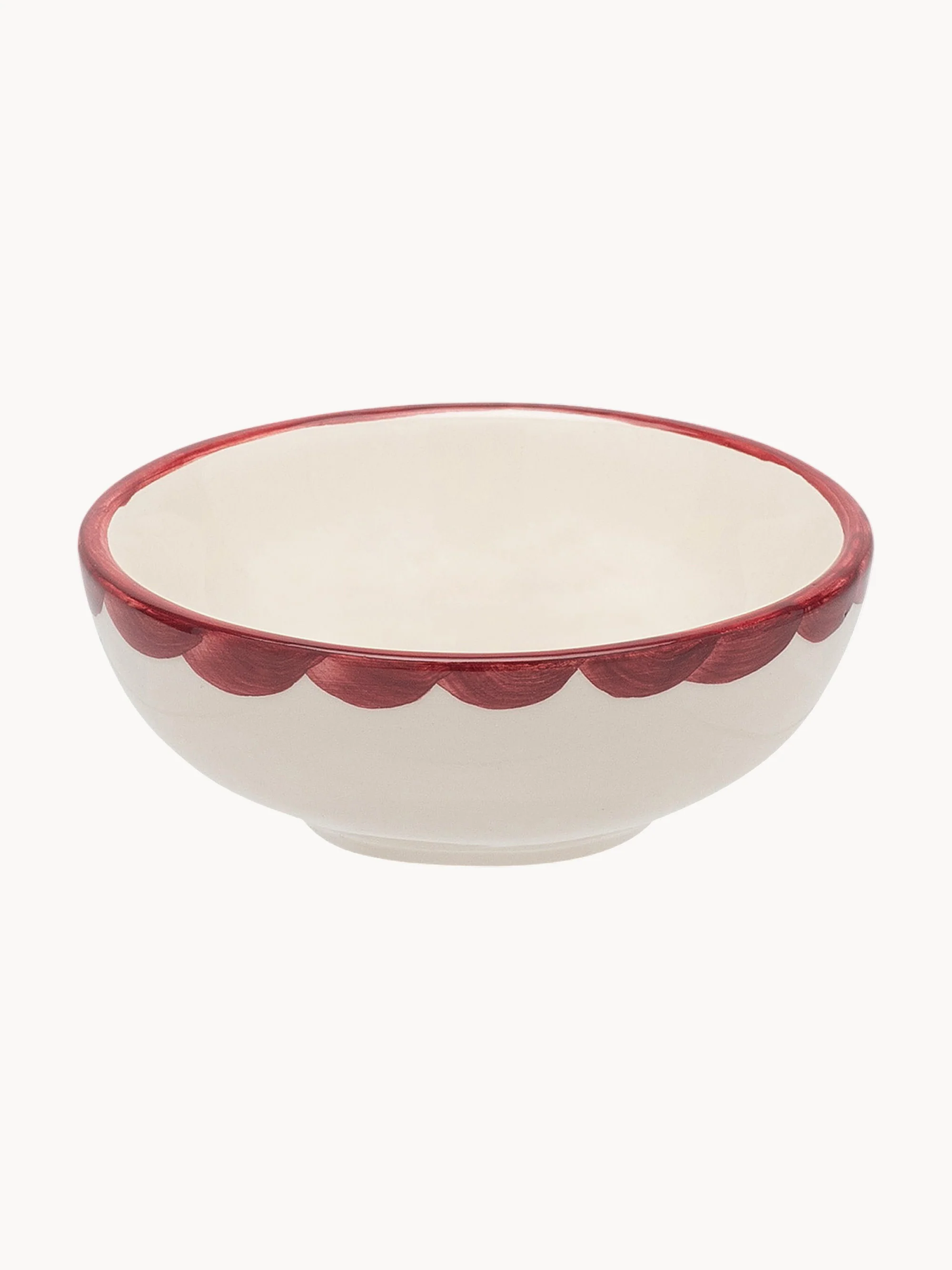 Handbemalte Snackschale Trim
