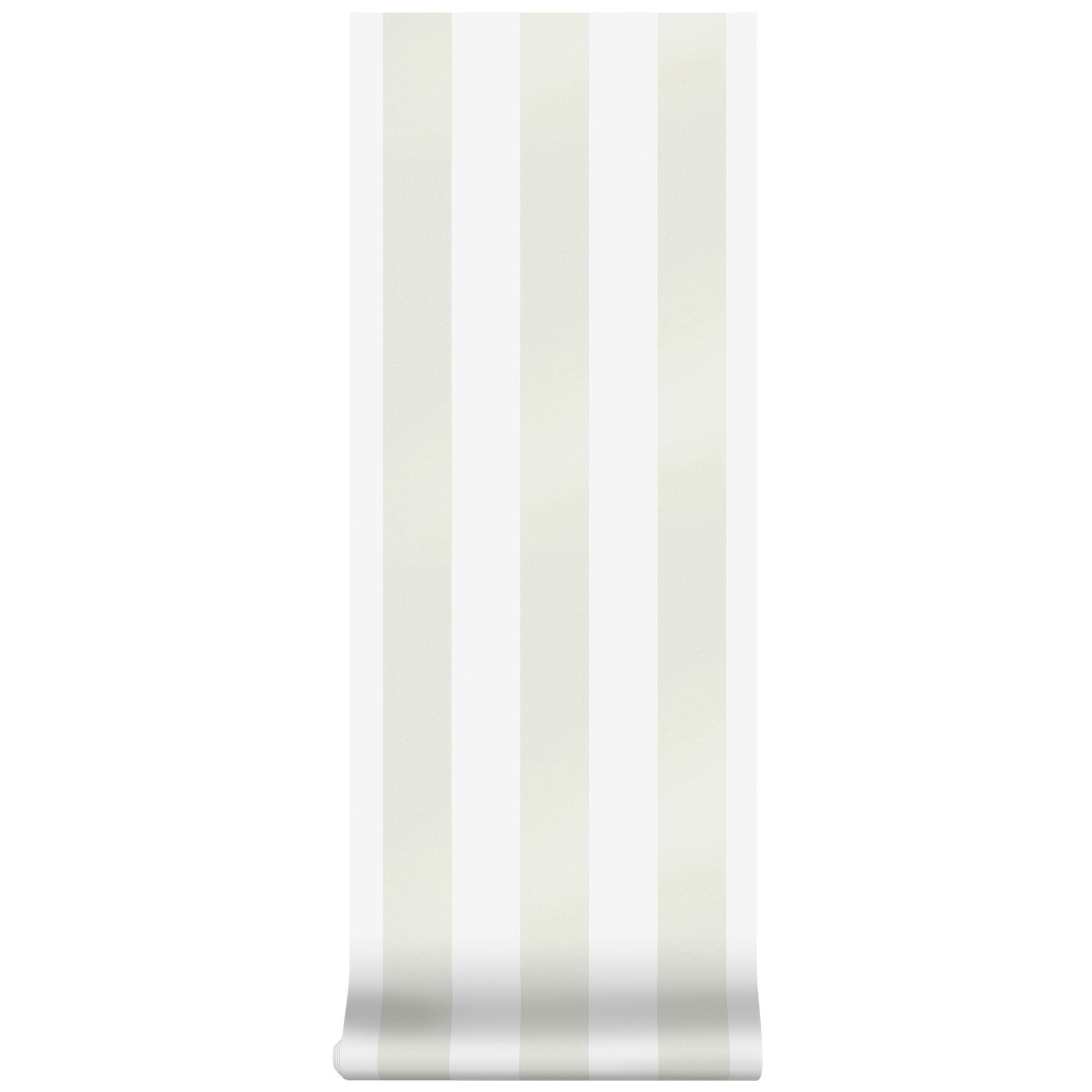 Laura Ashley Vliesbehang - Lille Pearlescent Stripe White - 10mx52cm