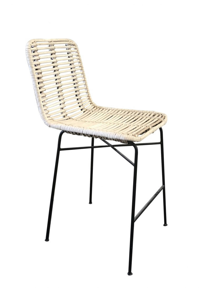 JAVA - Chaise junior rotin et métal