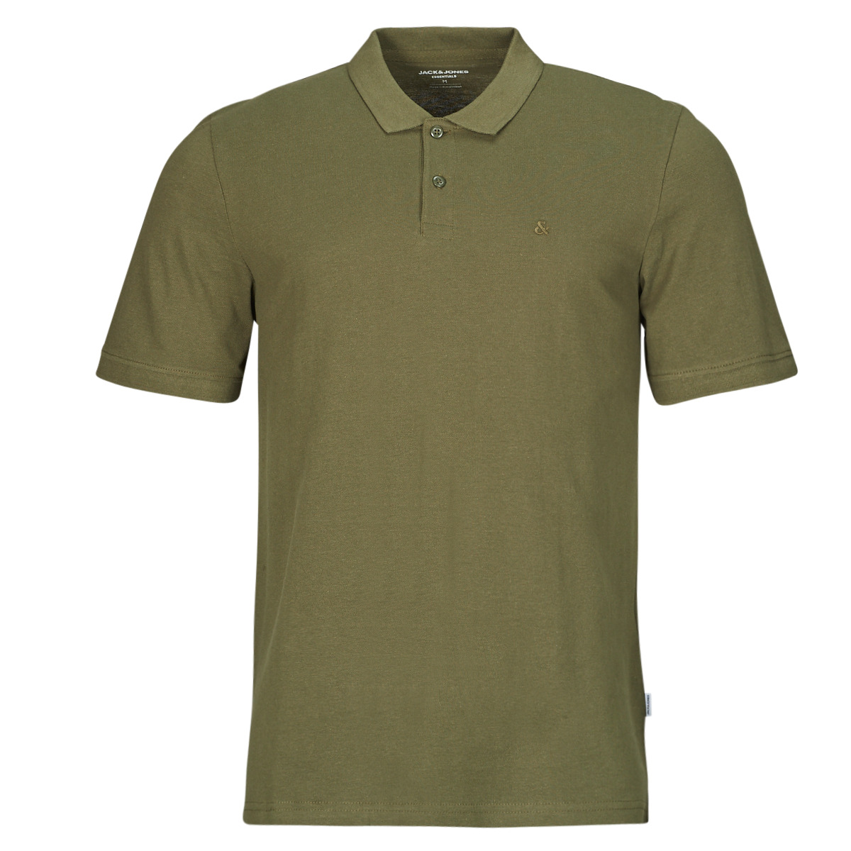 Jack & Jones - JJEBASIC POLO SS - Kaki