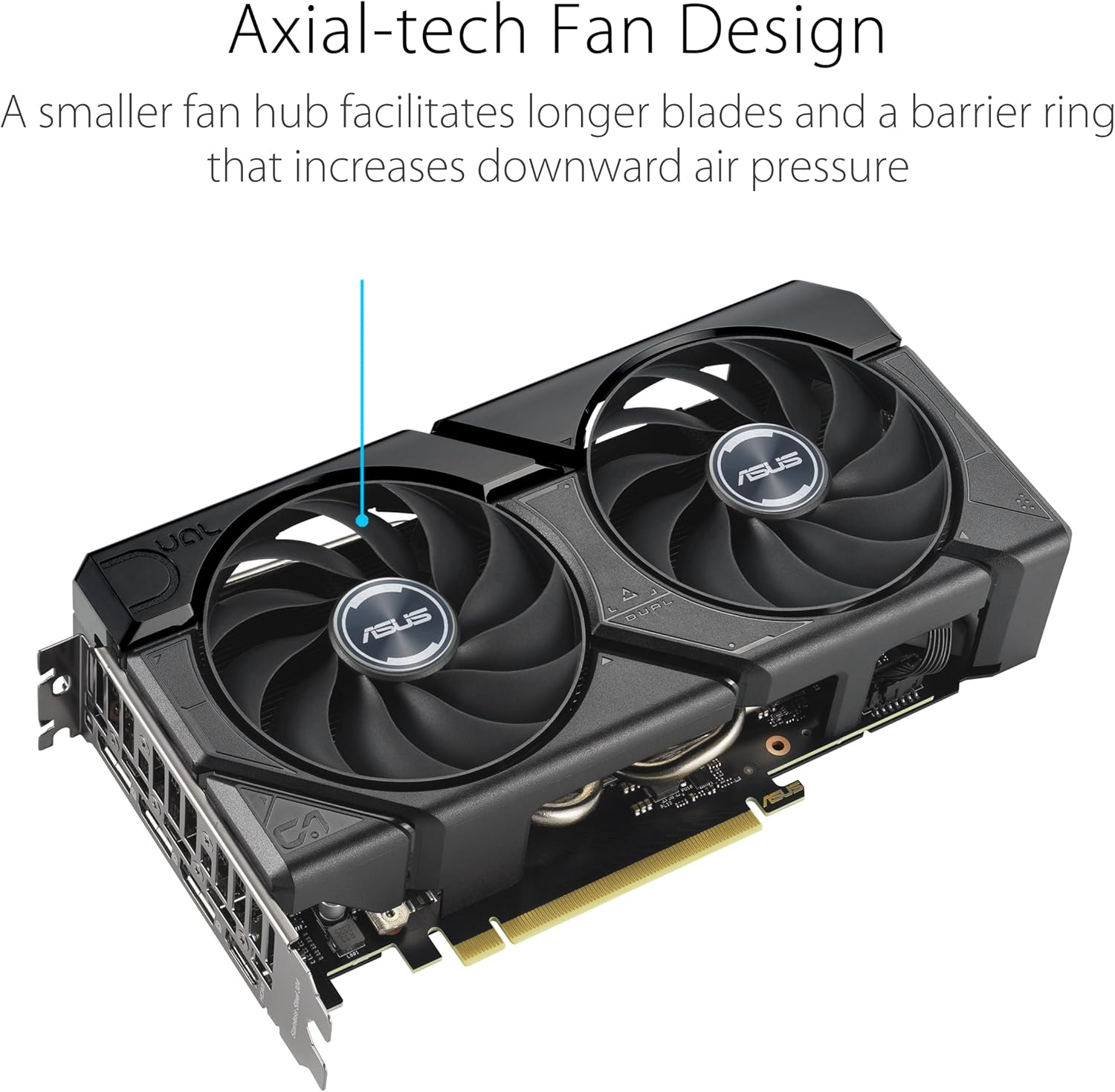 ASUS Dual GeForce RTX™ 4070 EVO OC Edition 12GB GDDR6X is Designed for Broad Compatibility  with a 2.5-Slot Design  Axial-tech Fan Design  0dB Technology  Auto-Extreme Technology  and More (Renewed)