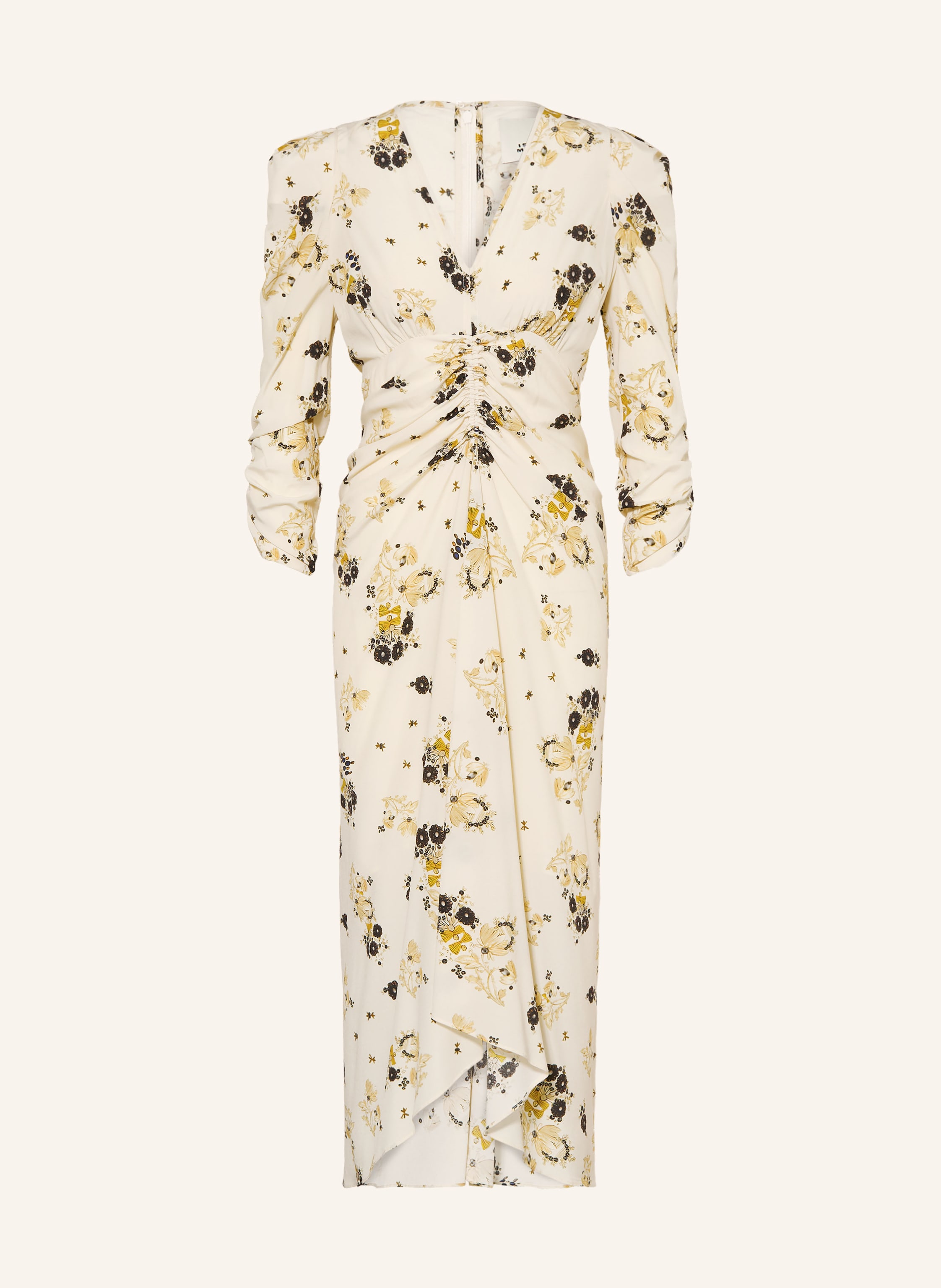 ISABEL MARANT Kleid ALBINI mit Seide und 3/4-Arm