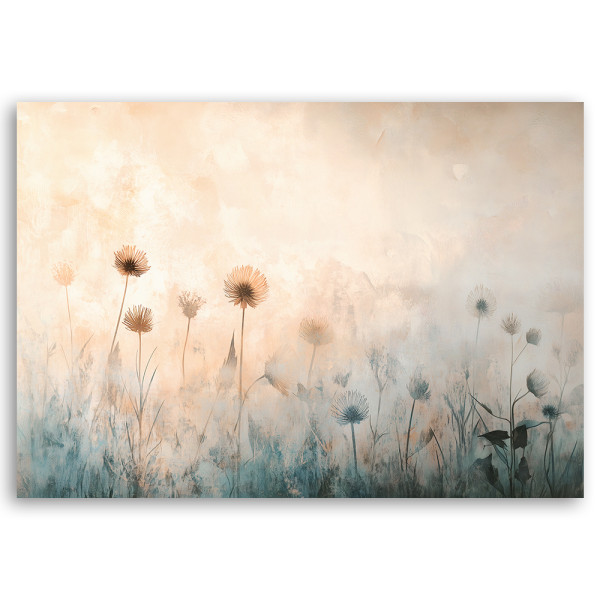 Feeby Obraz na płótnie,łąka dmuchawce 60x40