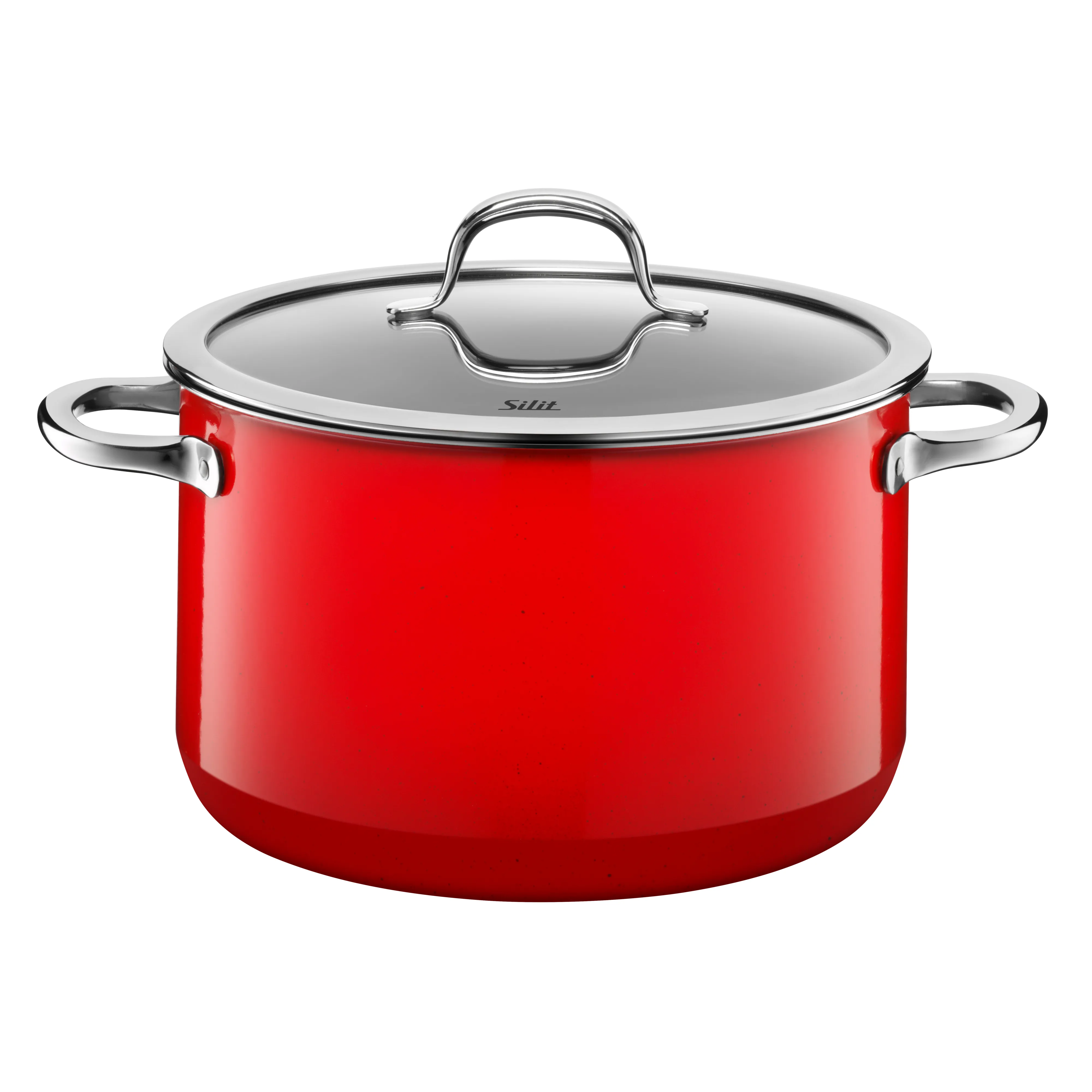 Silit Silargan Passion Cookware set with lids 4-piece Red