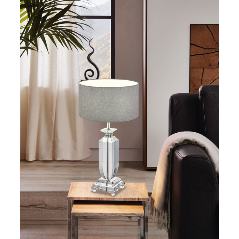 Abat-jour 1   1 Vintage gris Ø 40 cm E27 EGLO