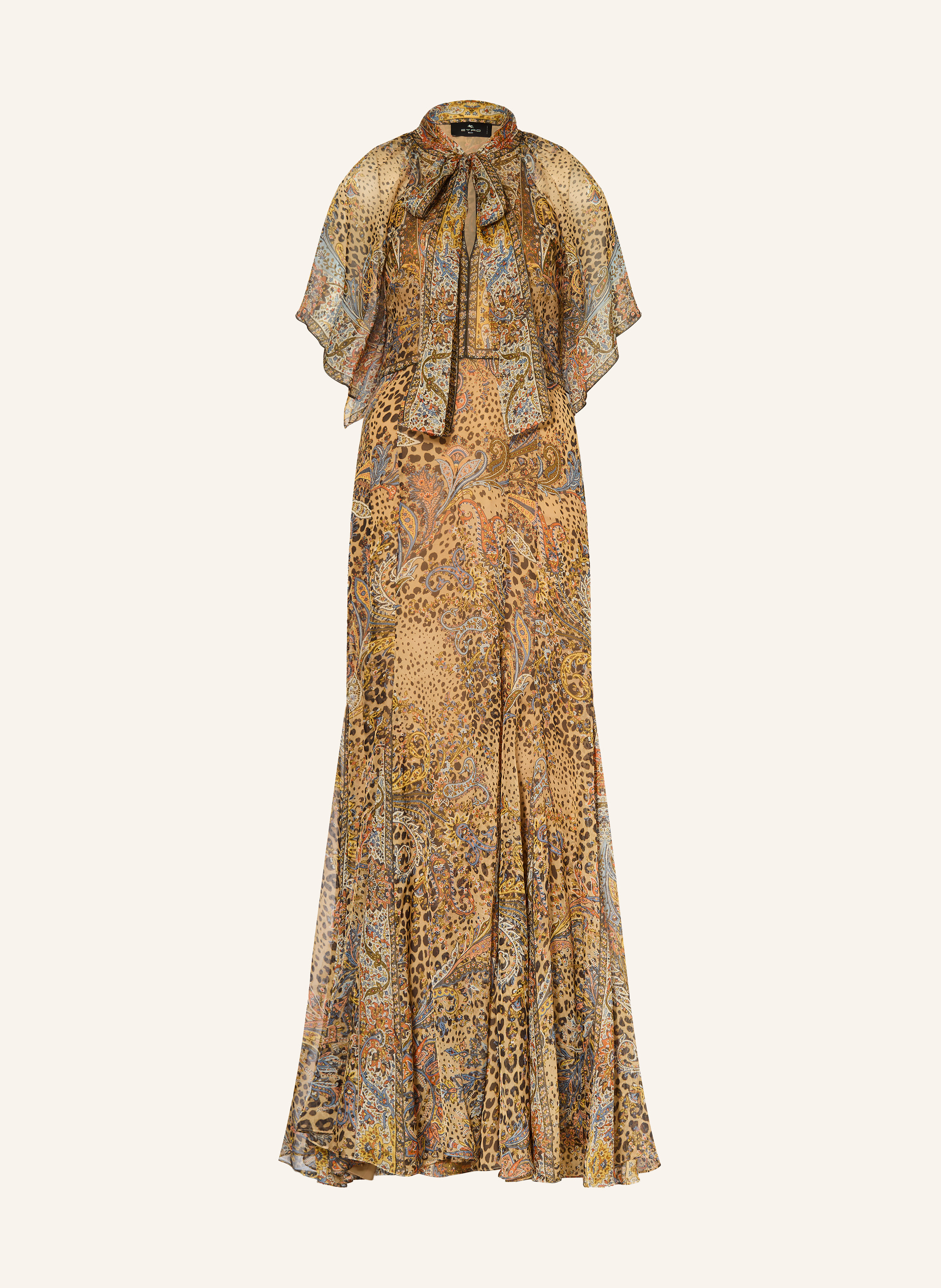 ETRO Seidenkleid mit Schluppe