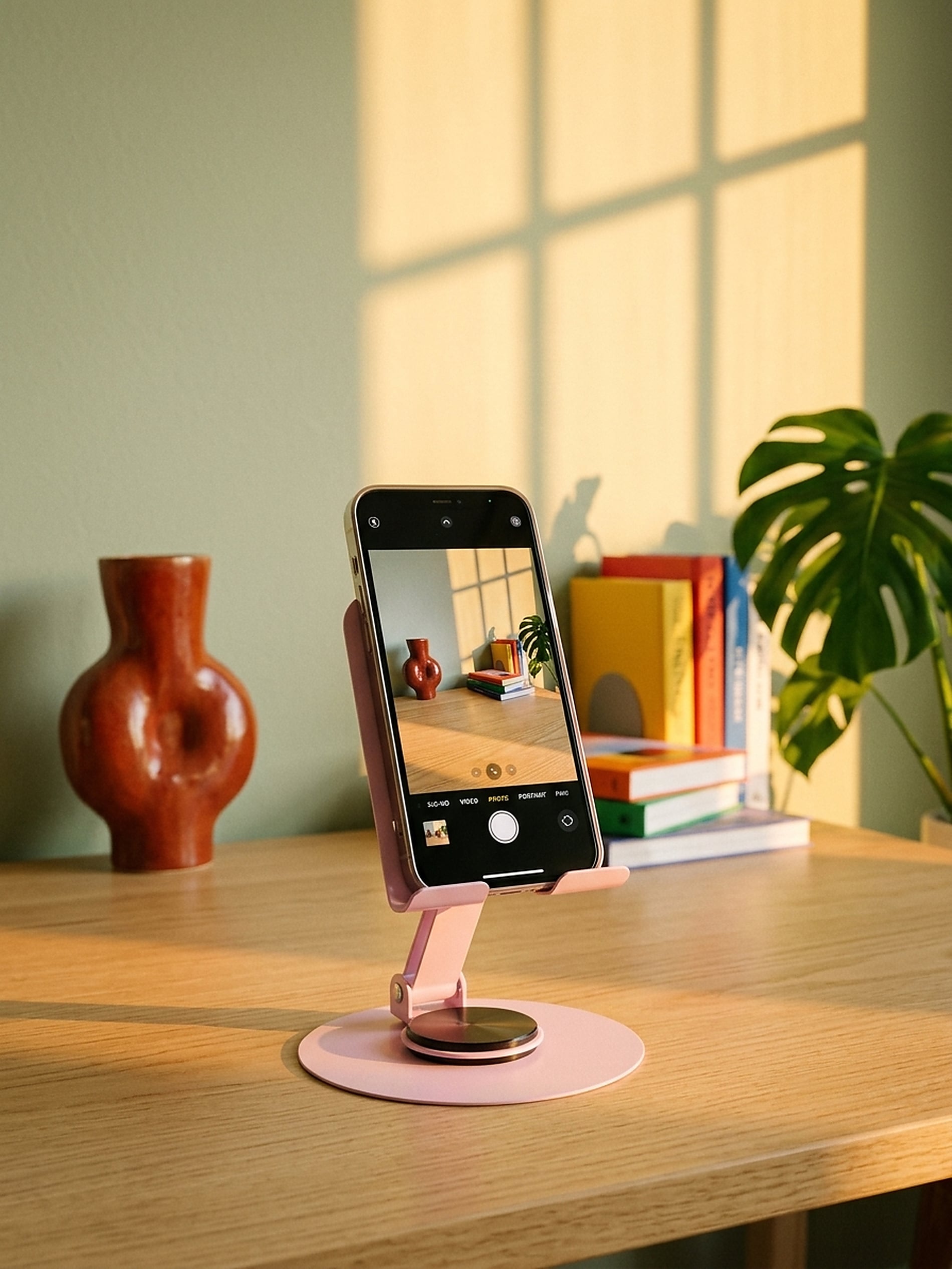 Regulowana podstawka pod telefon
