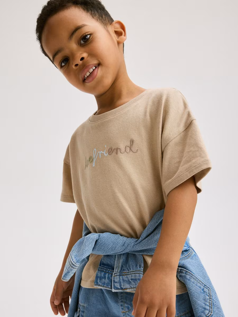 Oversized T-Shirt With Embroidery