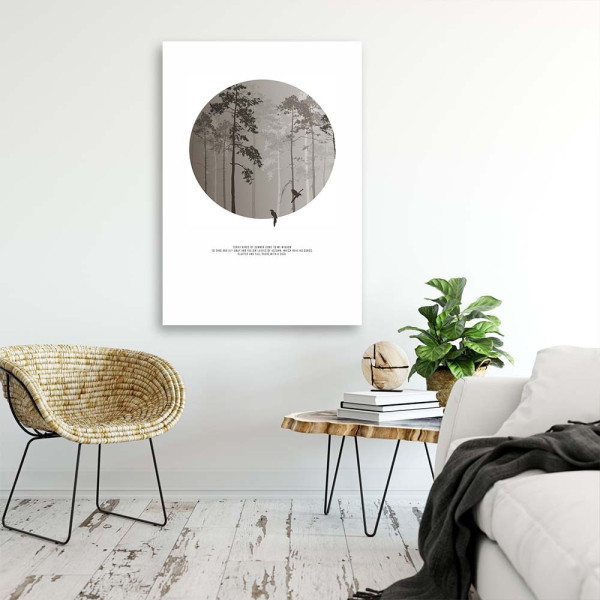 Feeby Obraz na płótnie Ptaki w lesie 40x60