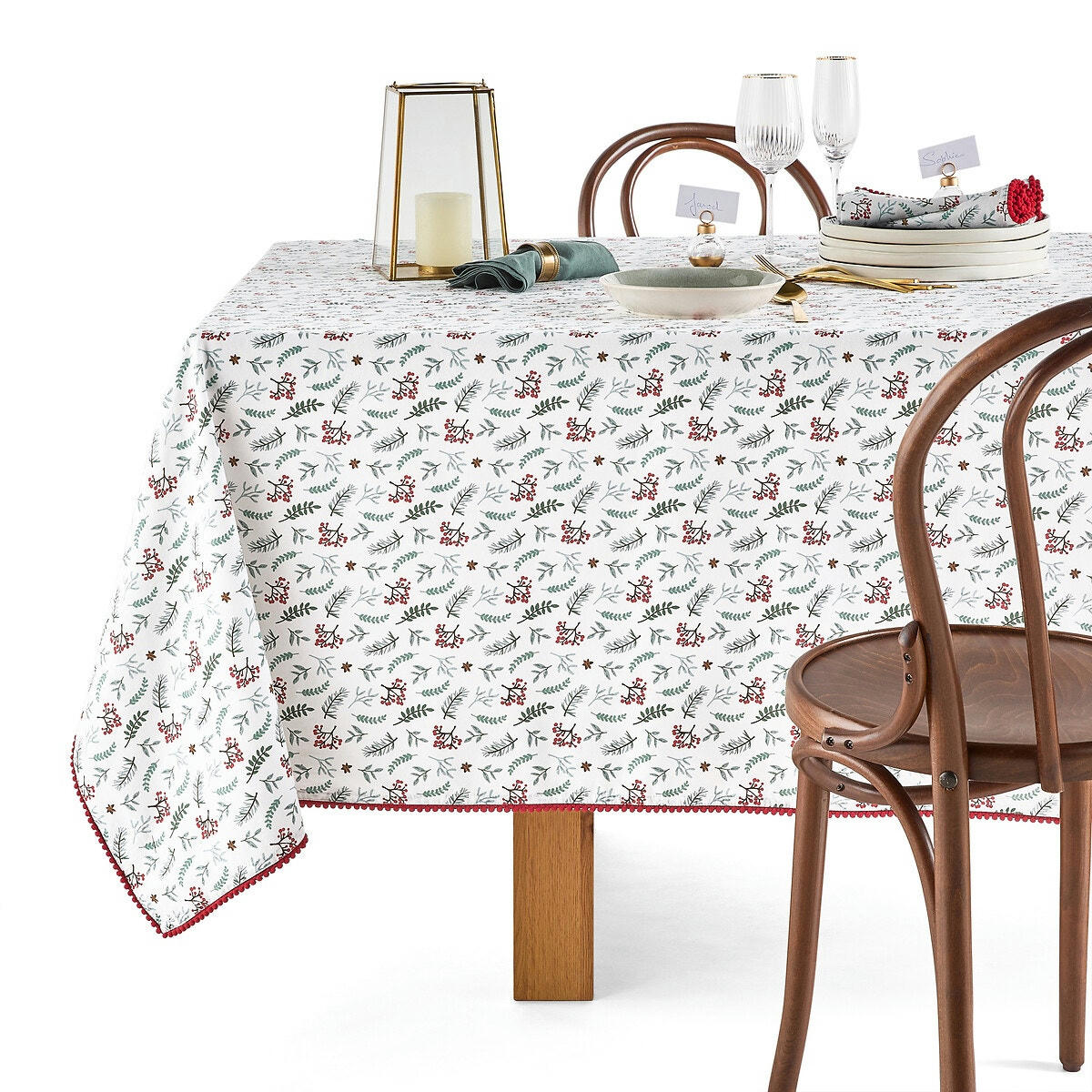 Nappe coton lavé, Winter berry