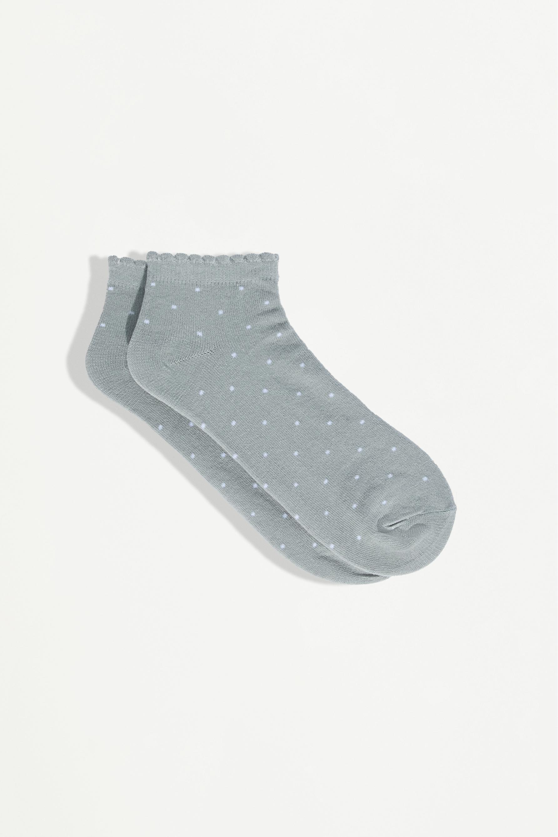 Calcetines básicos topitos (Pack 4)