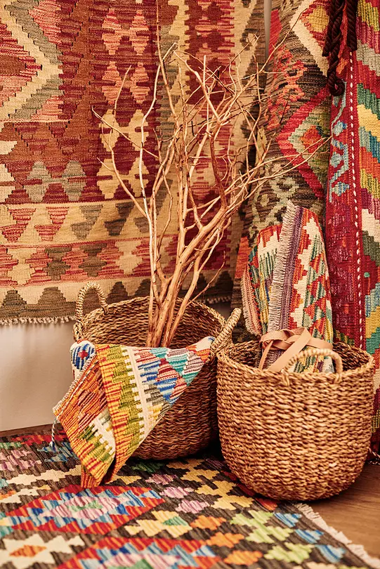 Kelimteppich Afghan Kelim