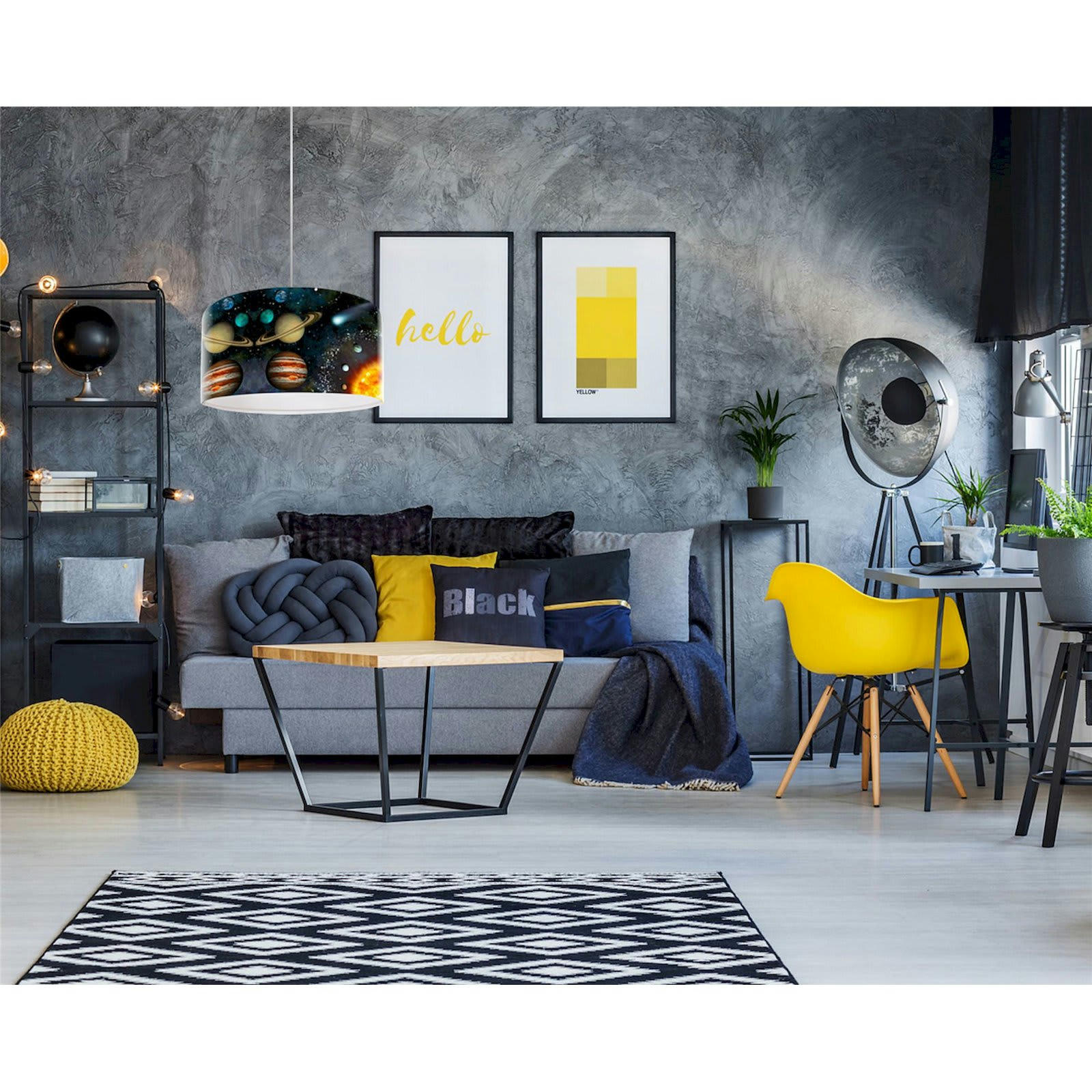 KIDS - Suspension enfant Tissu Multicolore