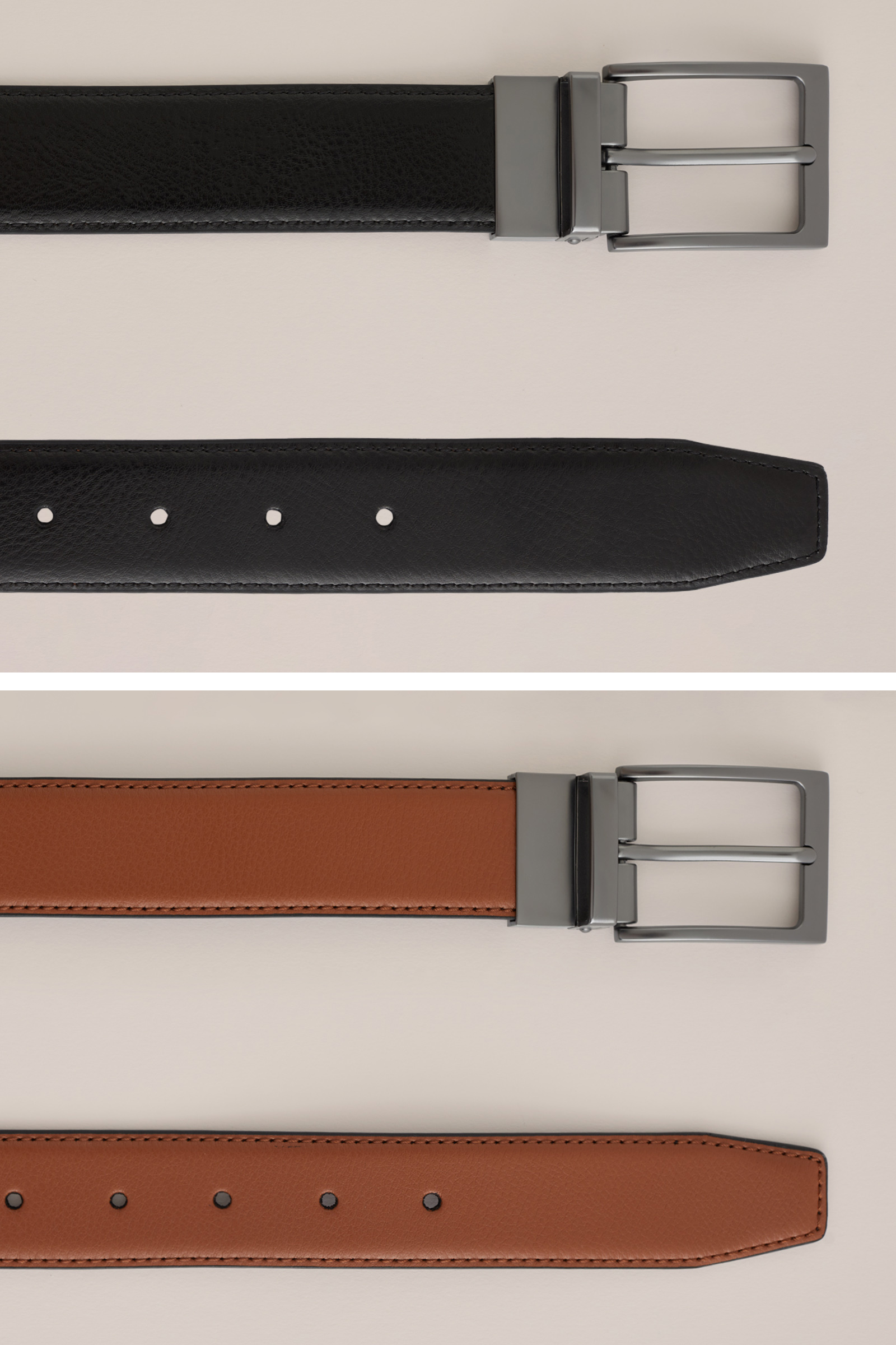 Heren reversible riem