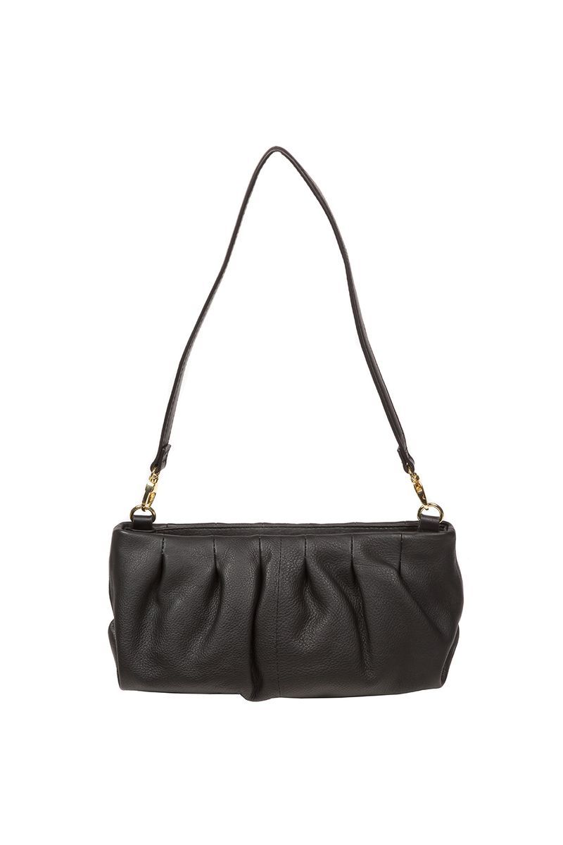 Pure Luxuries London Victoria' Nappa Leather Grab Clutch Bag