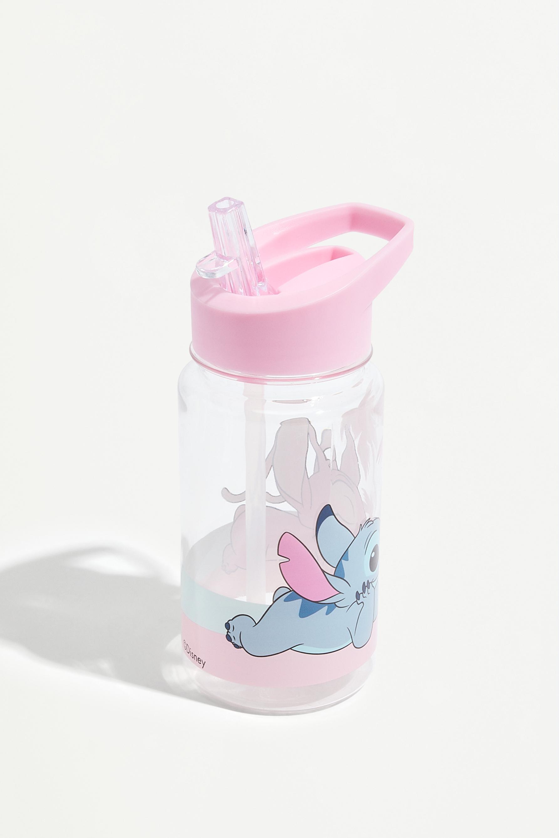 Botella Ángel y Stitch ©Disney palmera