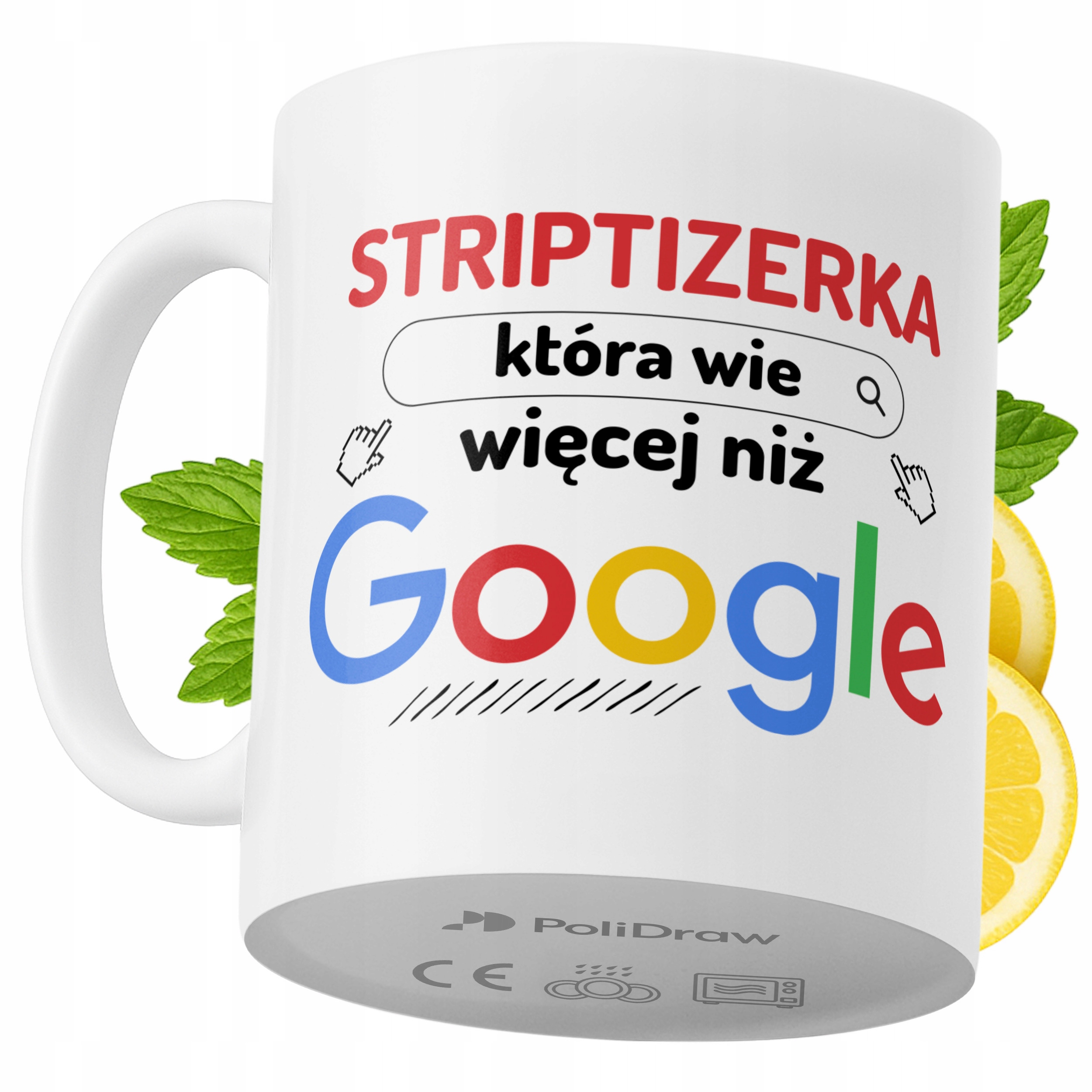 Kubek Dla Striptizerki na Prezent z Nadrukiem ze Zdjęciem 330 ml PoliDraw