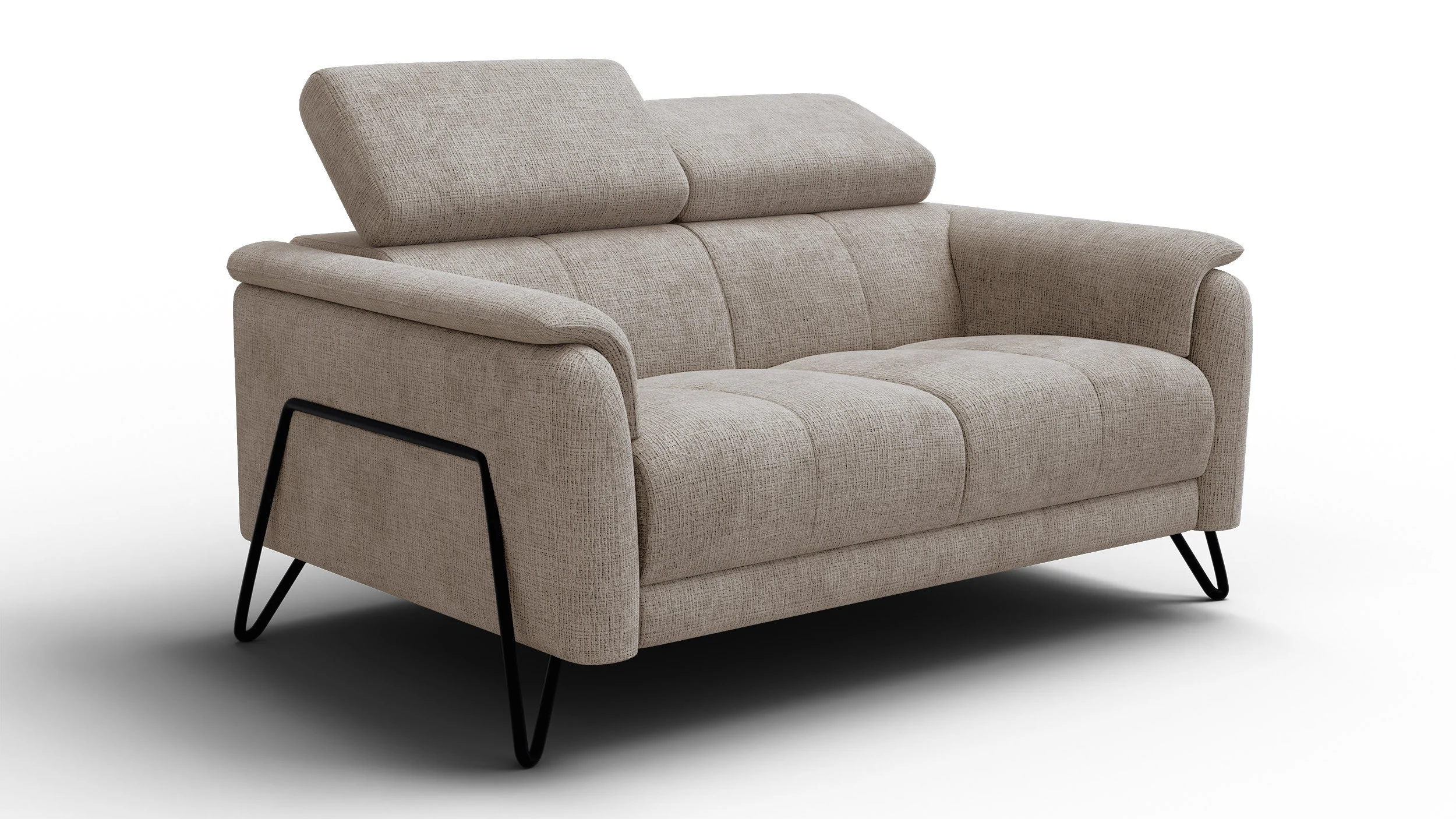 Sofa 2 osobowaRODEN, beżowa