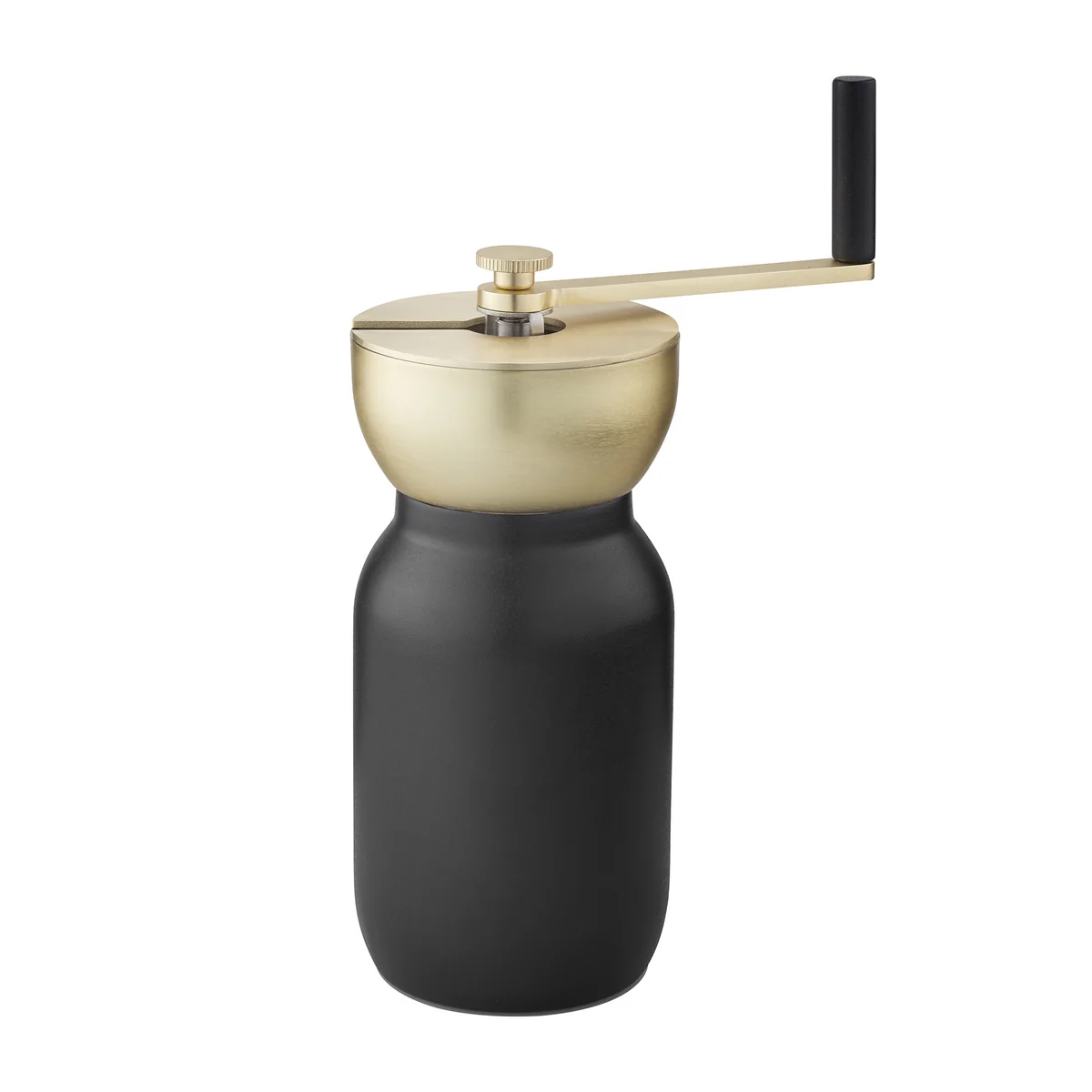 Stelton - Collar Kaffeemühle, Edelstahl / schwarz