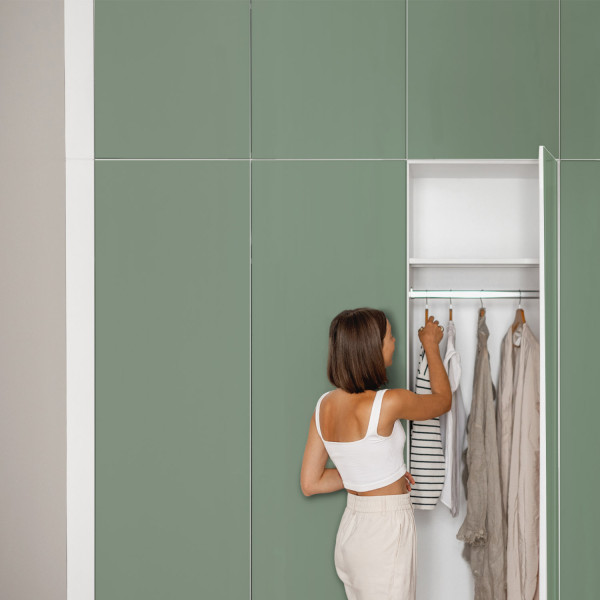 Okleina meblowa Jednolita zieleń 50x100 Folia samoprzylepna Kuchnia