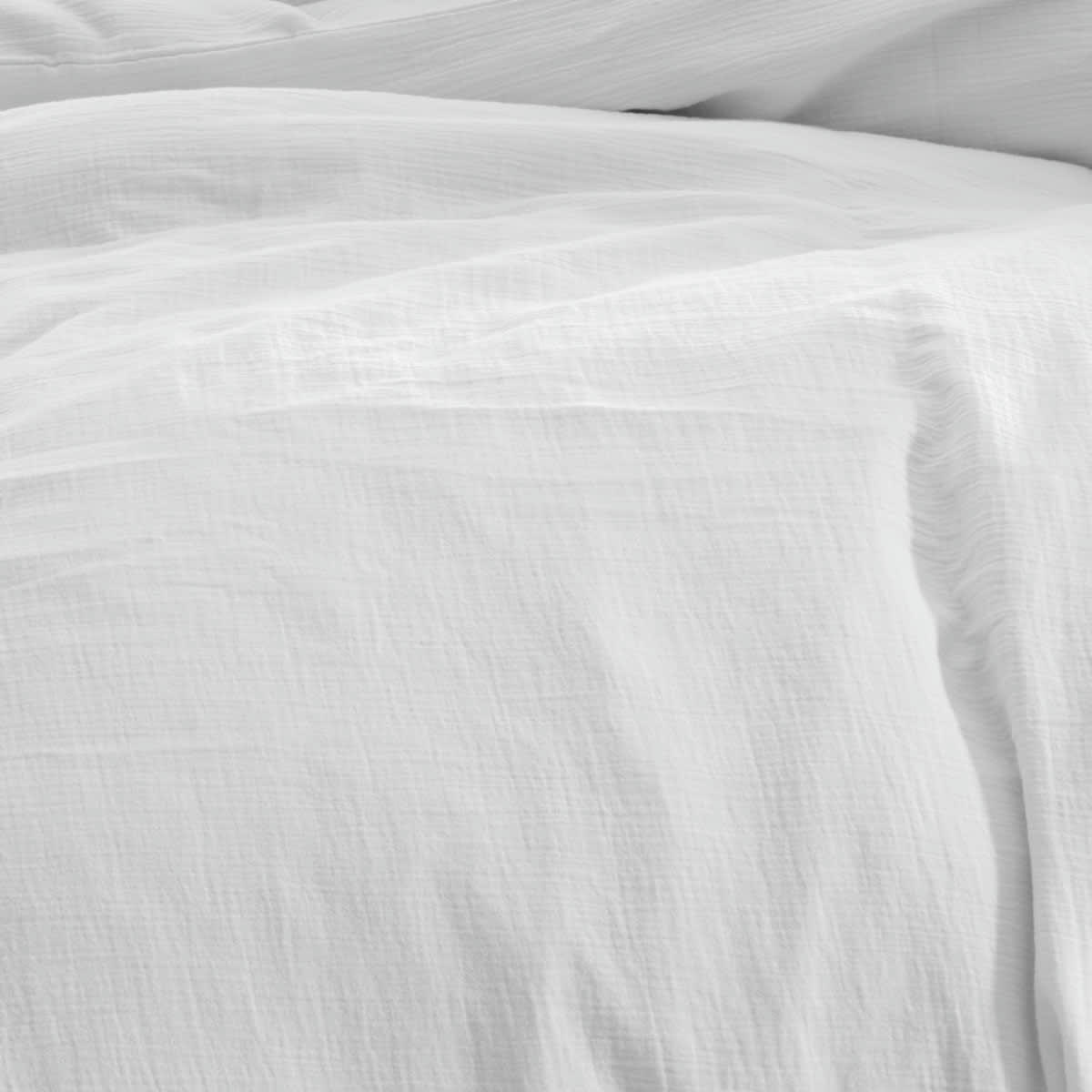 LOFT - Housse de couette en gaze de coton  blanc 260x240 cm