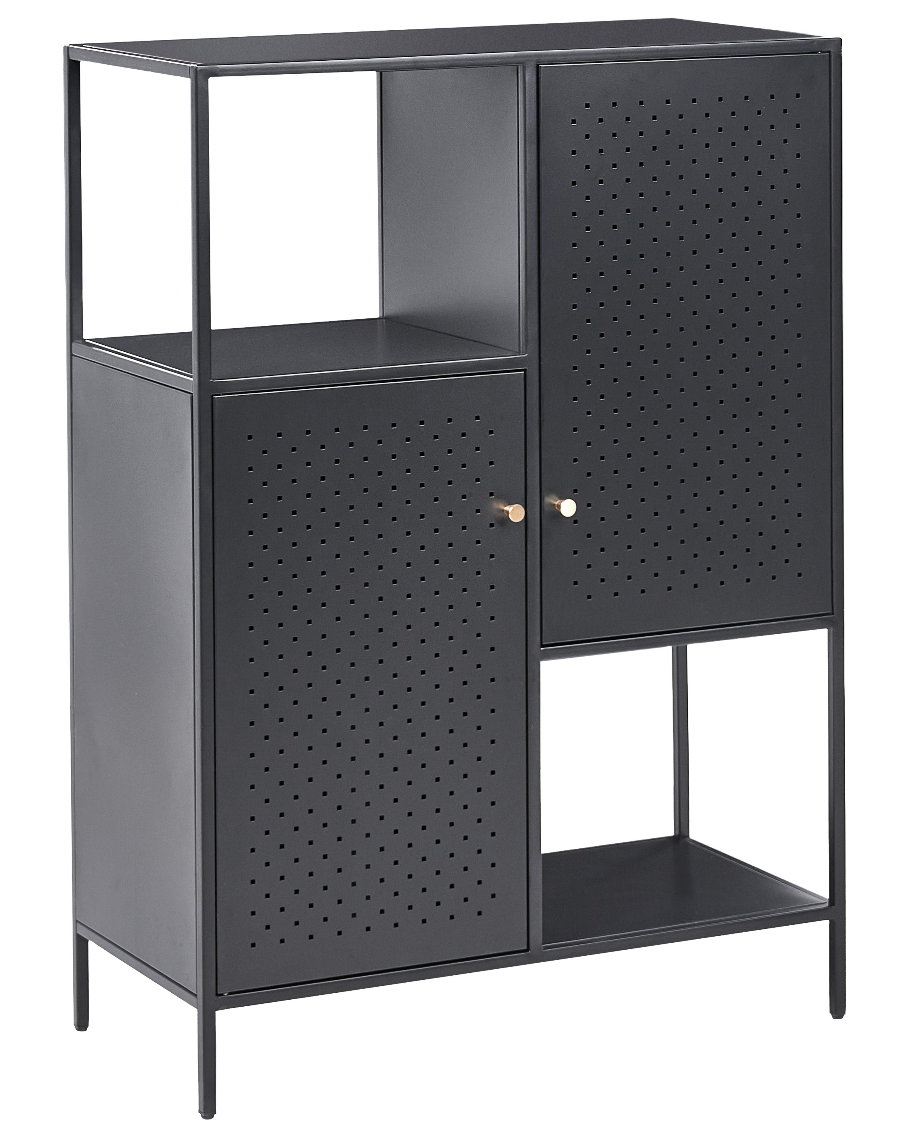 Storage Unit RAKAIA Metal Black