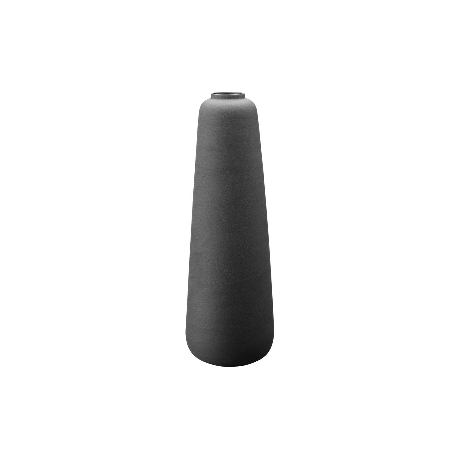 Klassisk vase slank, sort