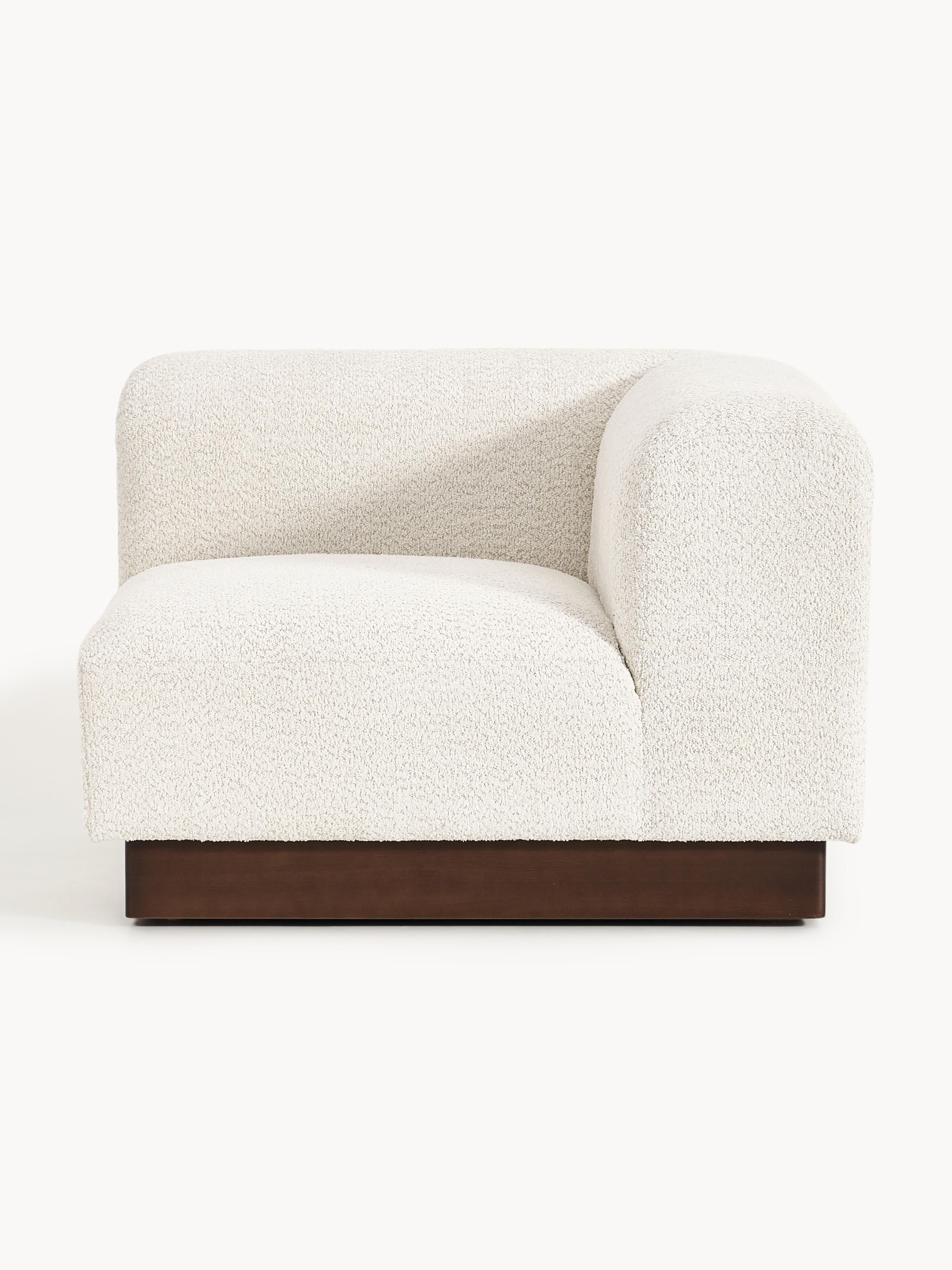Eckmodul Natalie aus Teddy-Bouclé