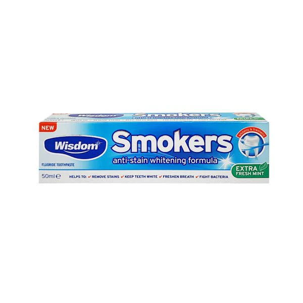 Wisdom Smokers T/paste 50ML