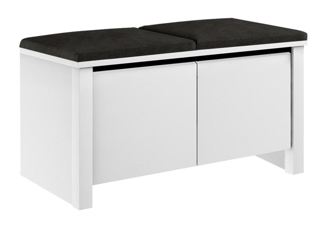 Szafka Scandic Sc-100 Biały/Czarny 100X37X59 Cm