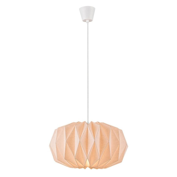 Lampa wisząca biała Ormini 1xE27x25W wym: 140x43x43 cm Rabalux