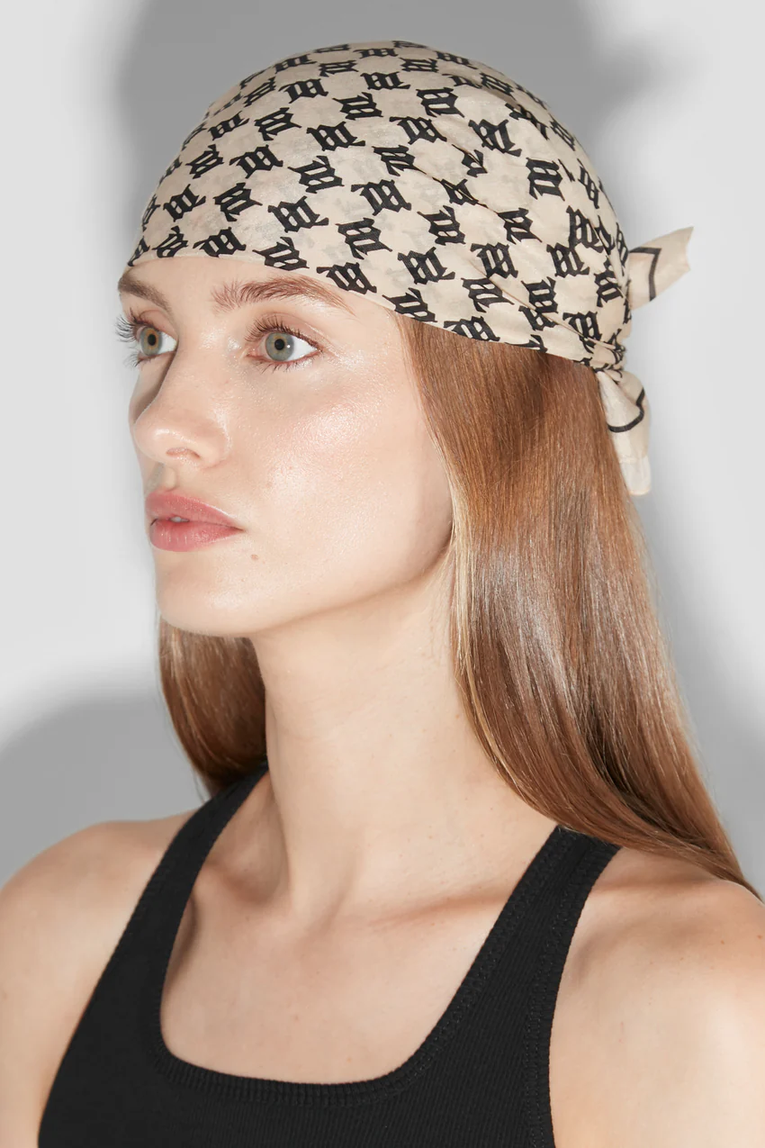 Monogram Bandana