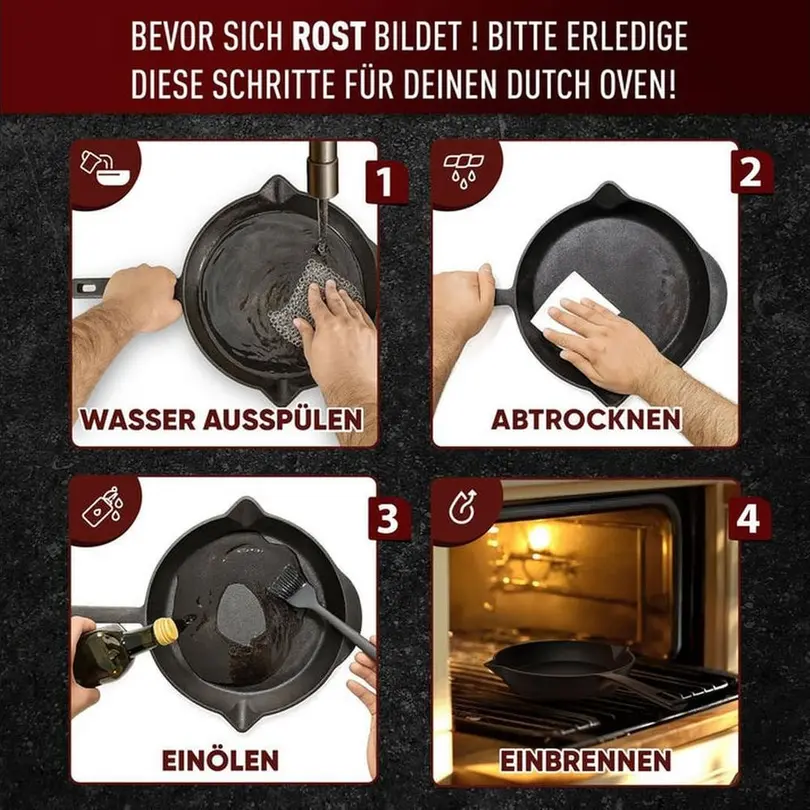Bratpfanne 5-teilig Gusskoenig