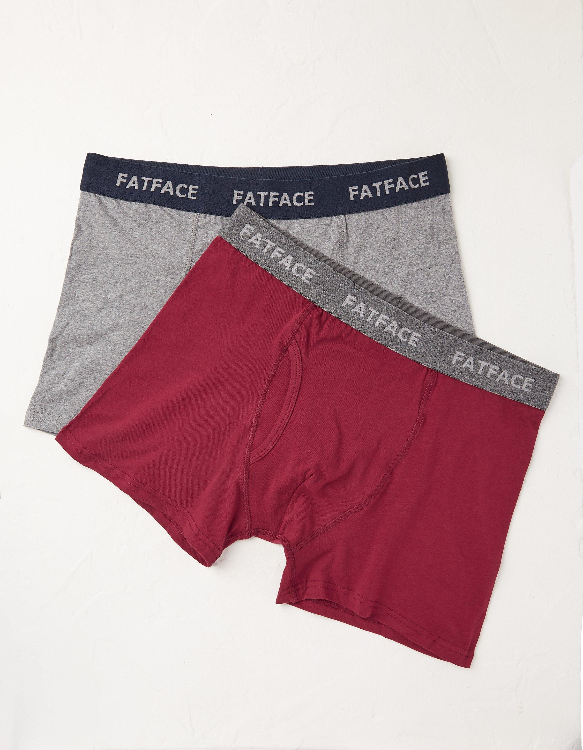 2 Pack Plain Boxers