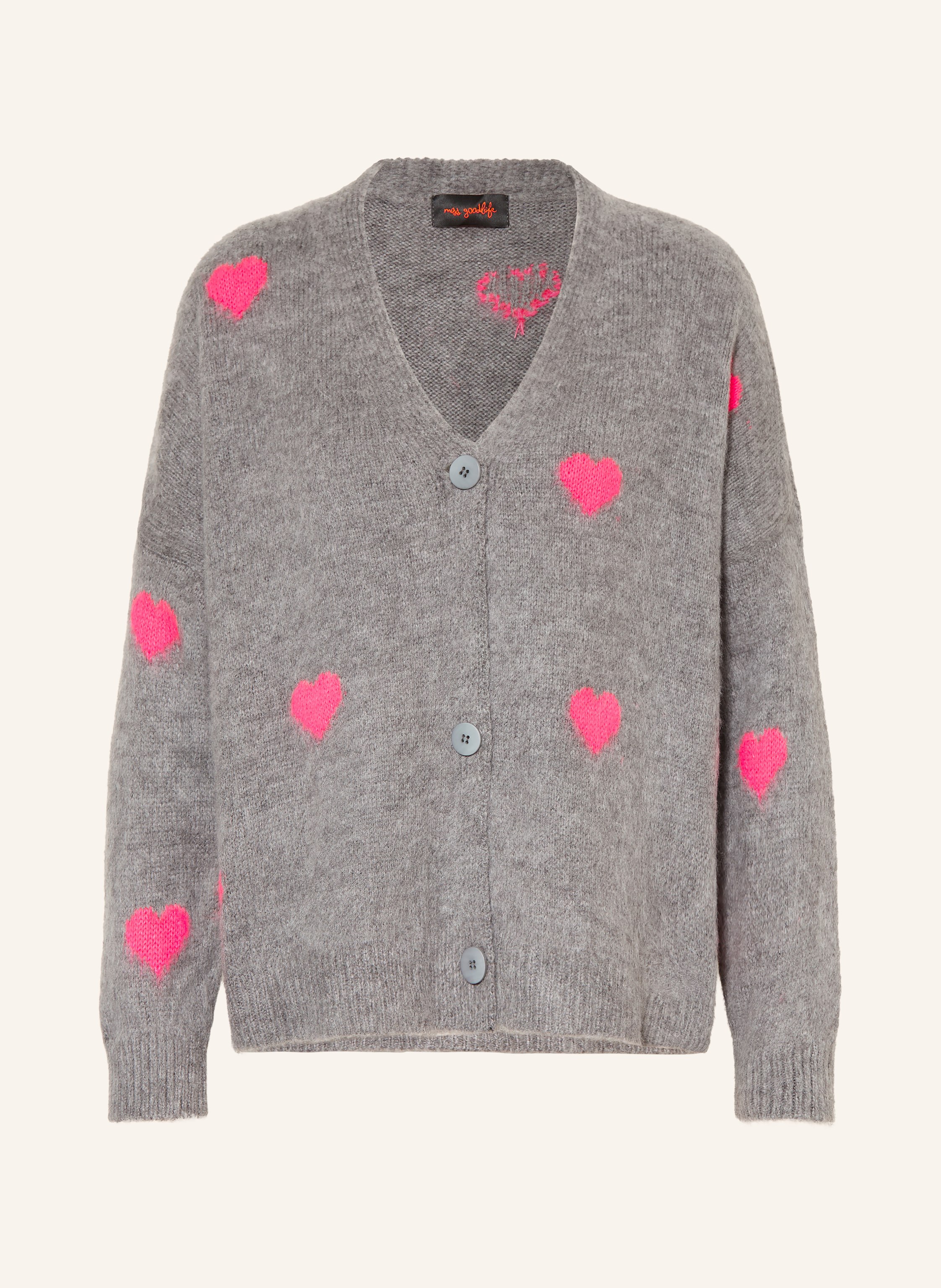 miss goodlife Strickjacke mit Alpaka