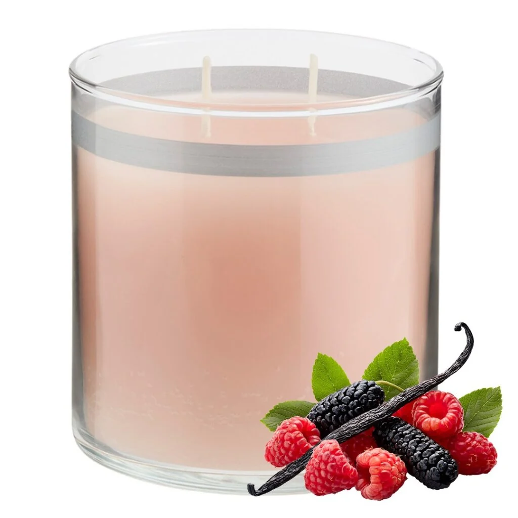 GloLite by PartyLite® Mulberry Scented Jar Candle