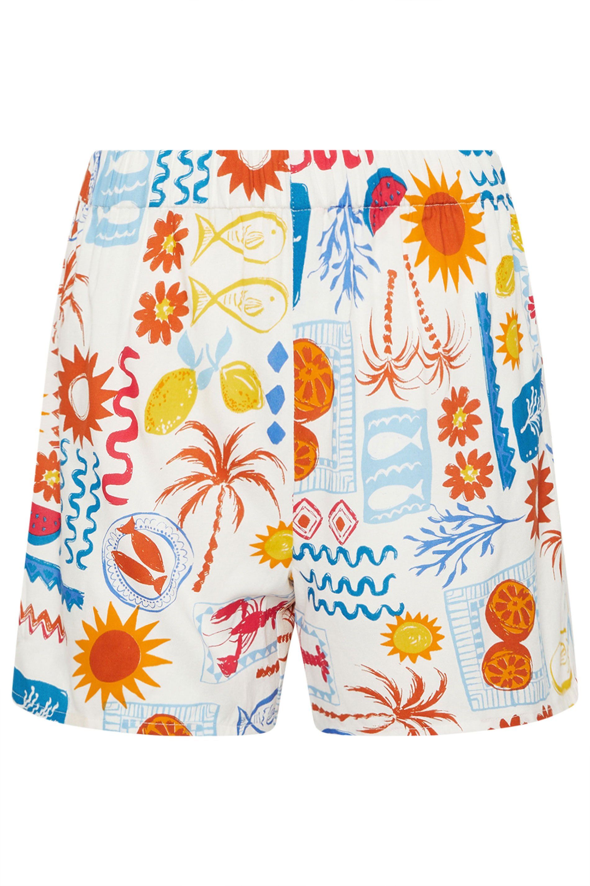 PixieGirl Petite Postcard Graphic Shorts