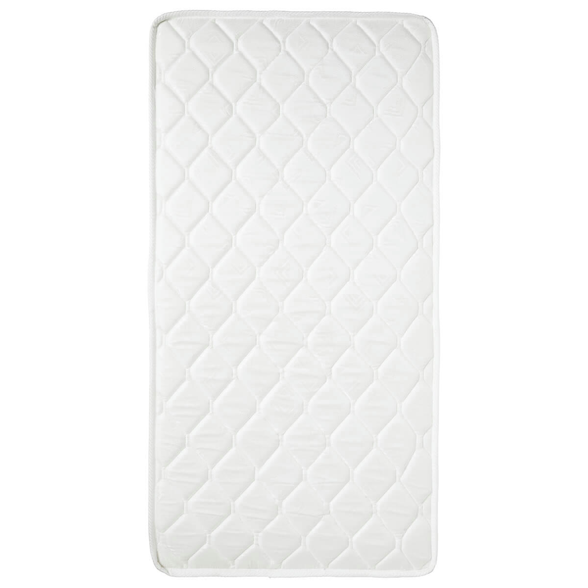 SECOND LIFE - Matelas bébé blanc en polyester recyclé 60x120 cm