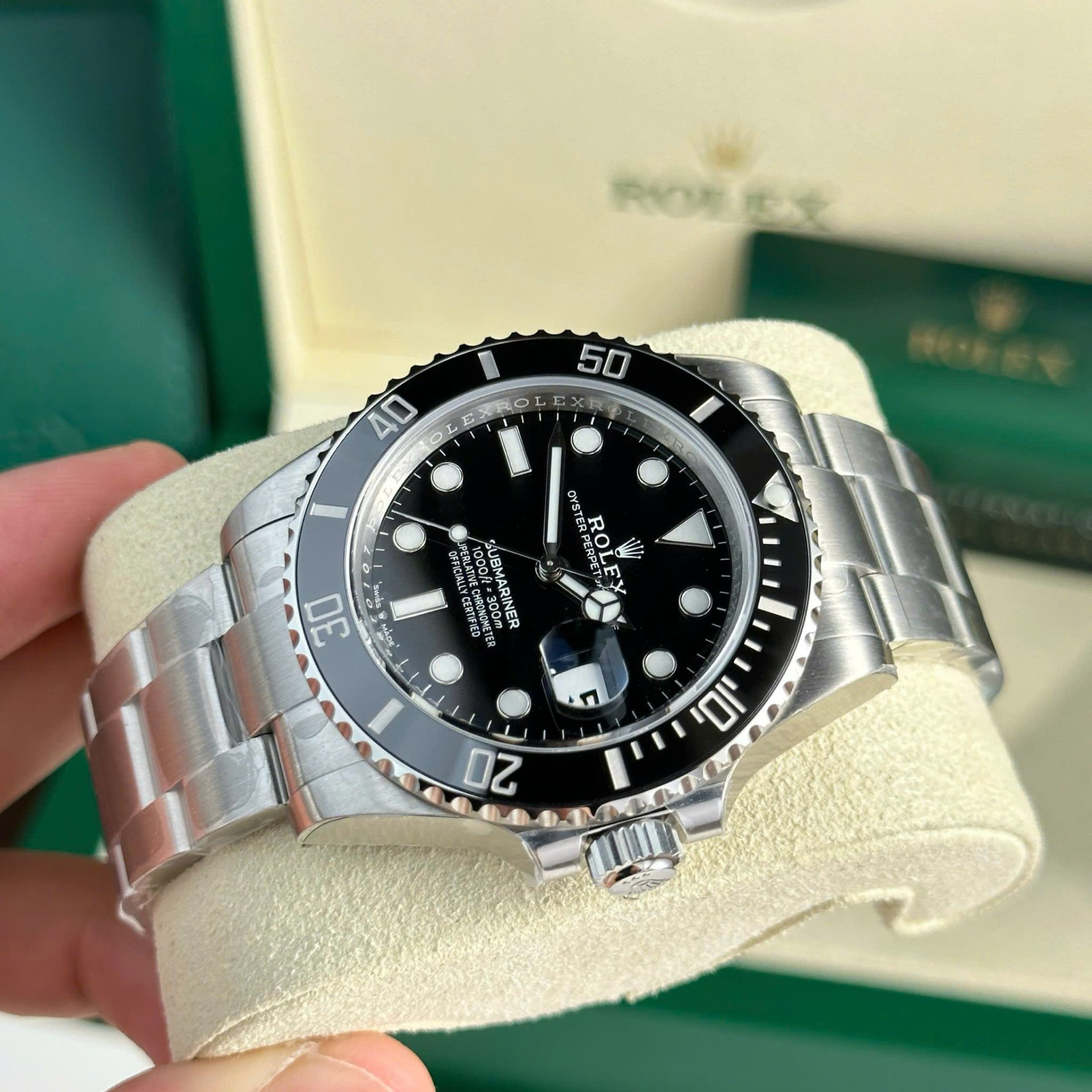 Rolex Submariner 126610LN 904L Steel Black Dial 41mm Oyster Super Clone