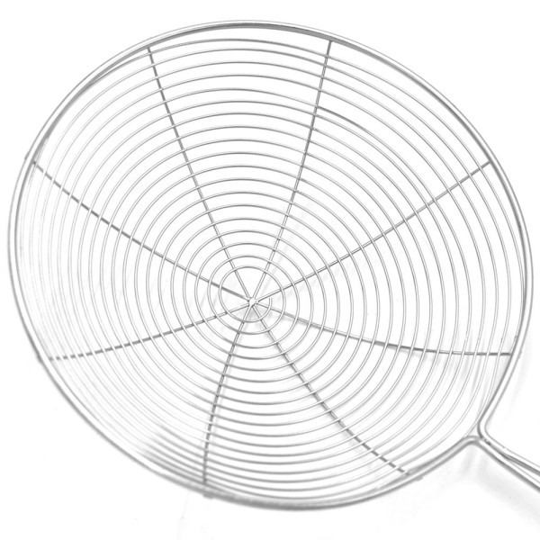 Szumówka stalowa cedzak łyżka cedzakowa 35 cm