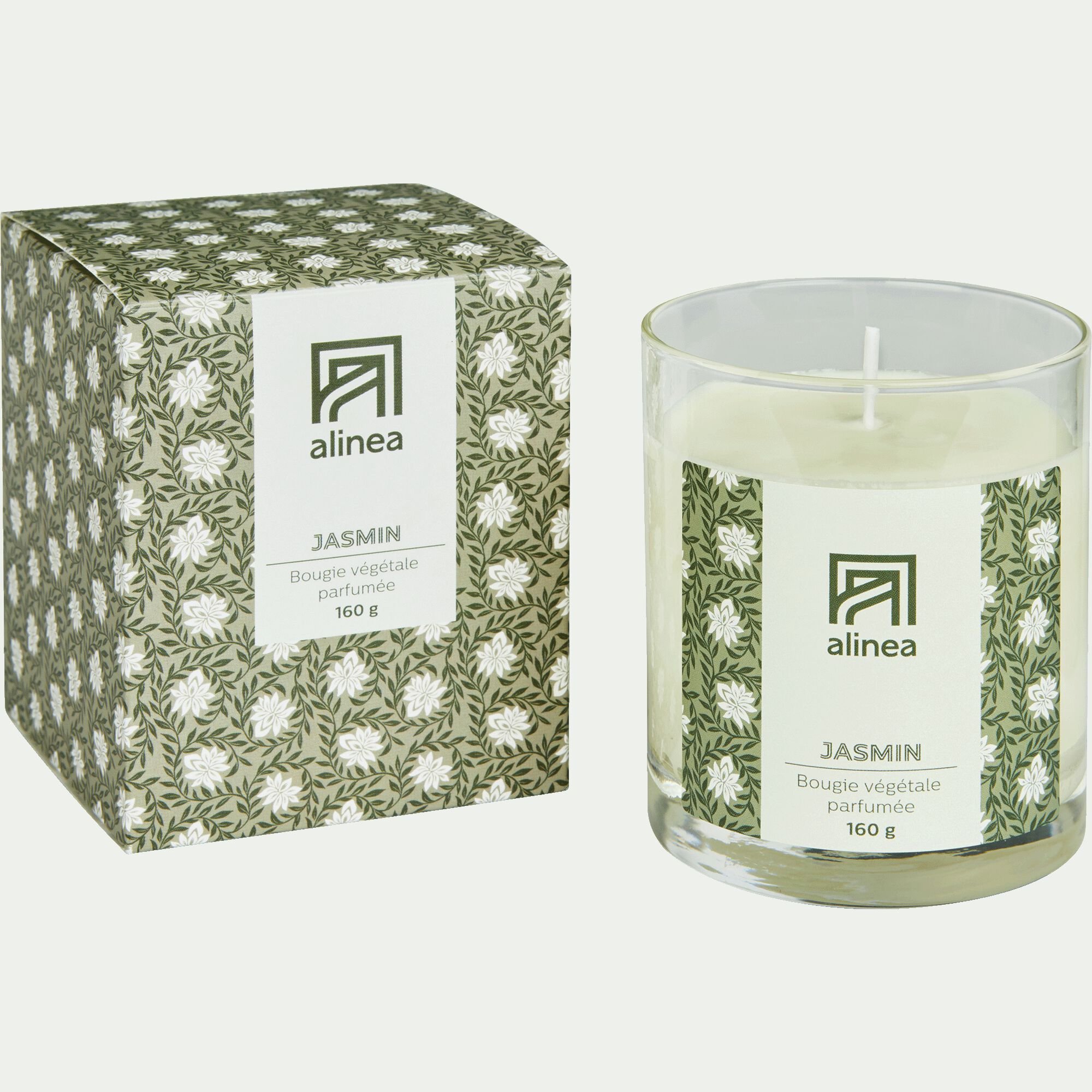 SIGNATURE - Bougie parfumée senteur Jasmin 160g