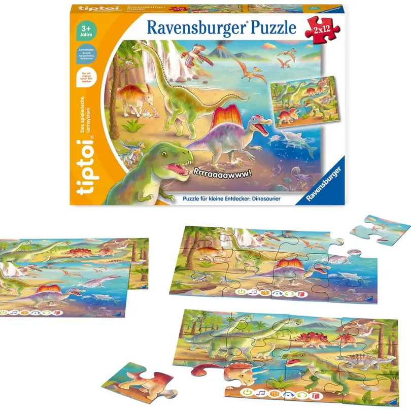Puzzle 2-teilig tiptoi