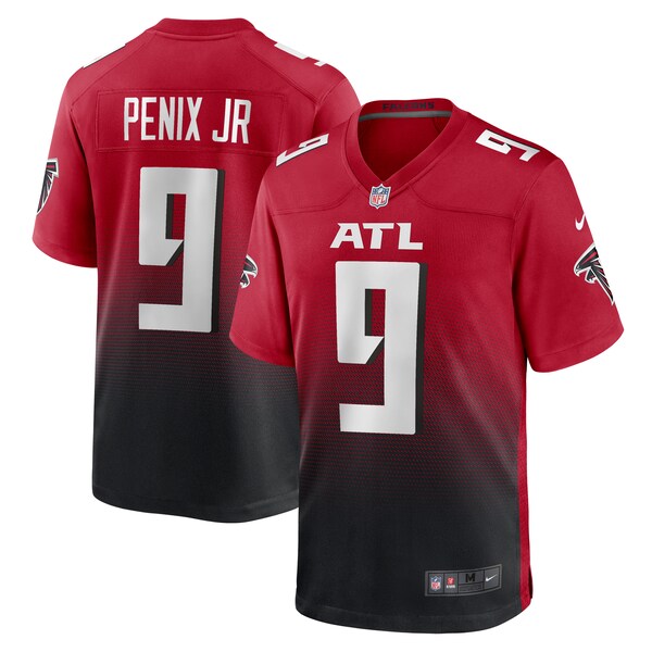 Michael Penix Jr. Atlanta Falcons Nike Alternate Game Jersey -  Red/Black/White
