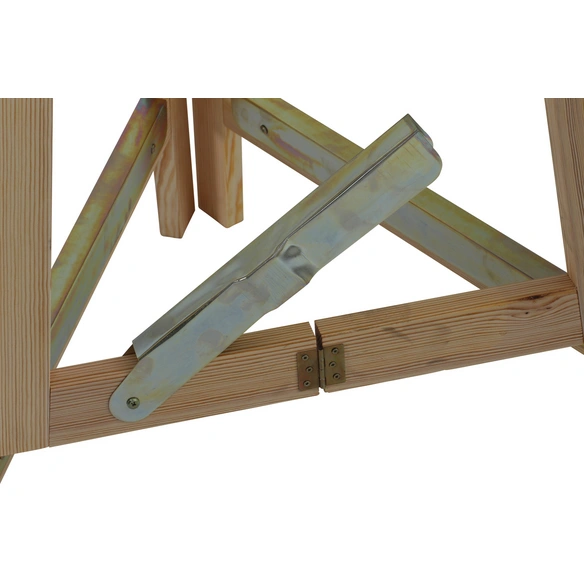 Gartentisch »Fun«, mit Kiefernholz-Tischplatte, Ø x H: 78 x 111 cm