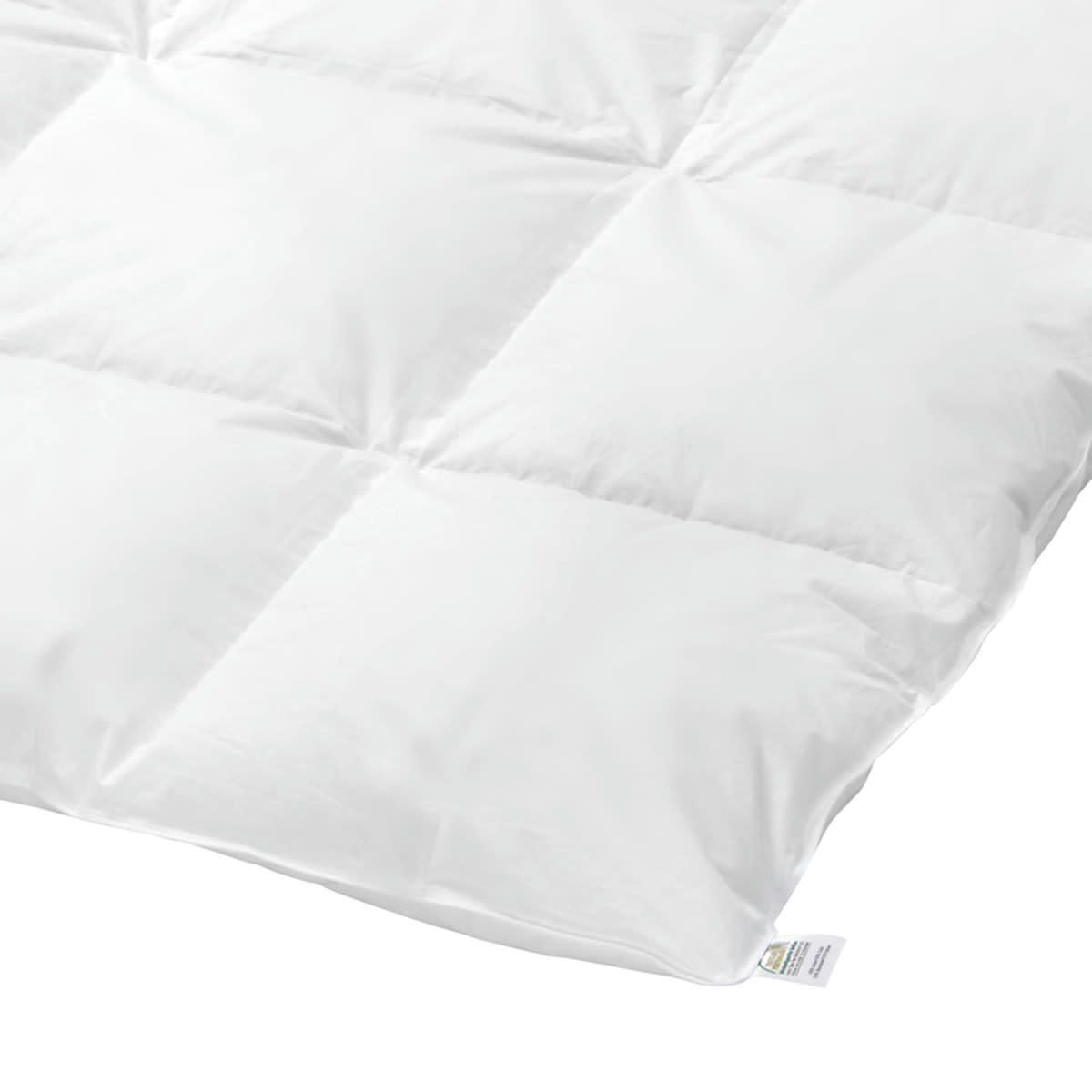 - Couette duvet enfant coton blanc 135x100 cm