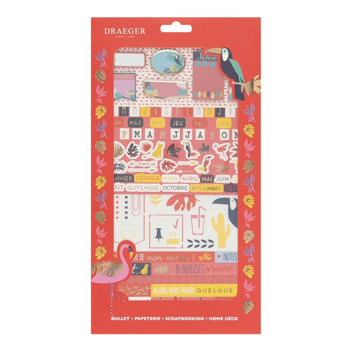 - Kit De Décoration Bullet Journal Jungle